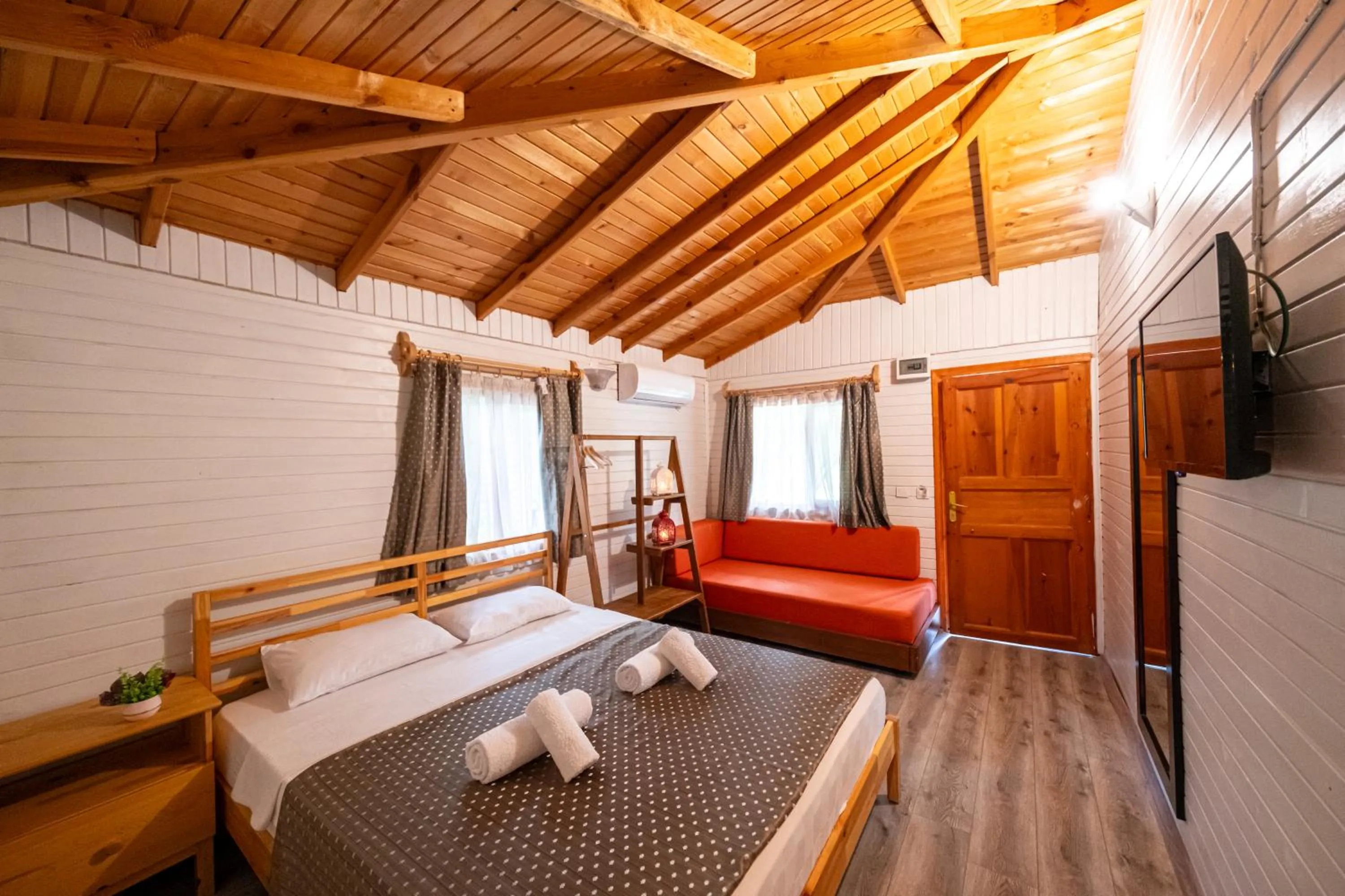 Bed in Koala Bungalows