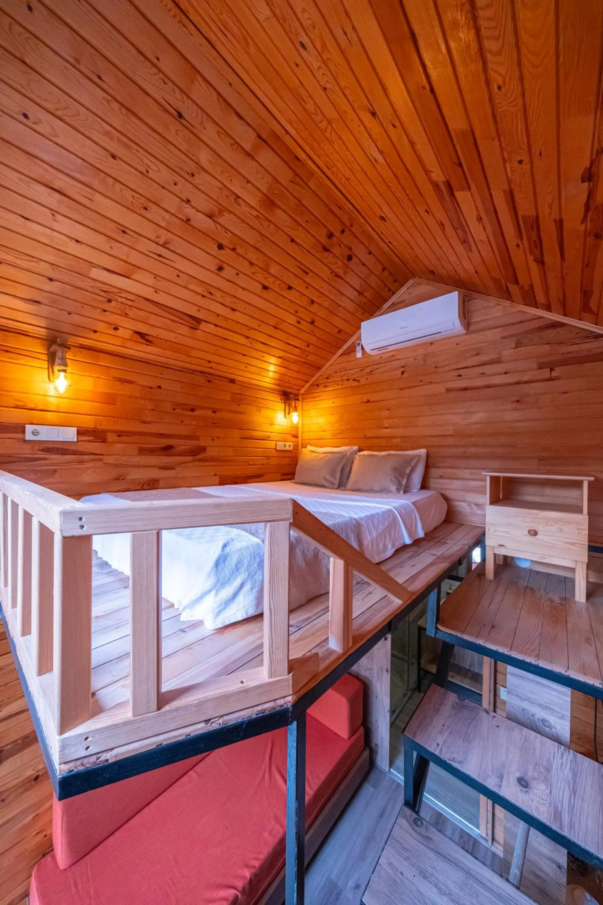 Bed in Koala Bungalows