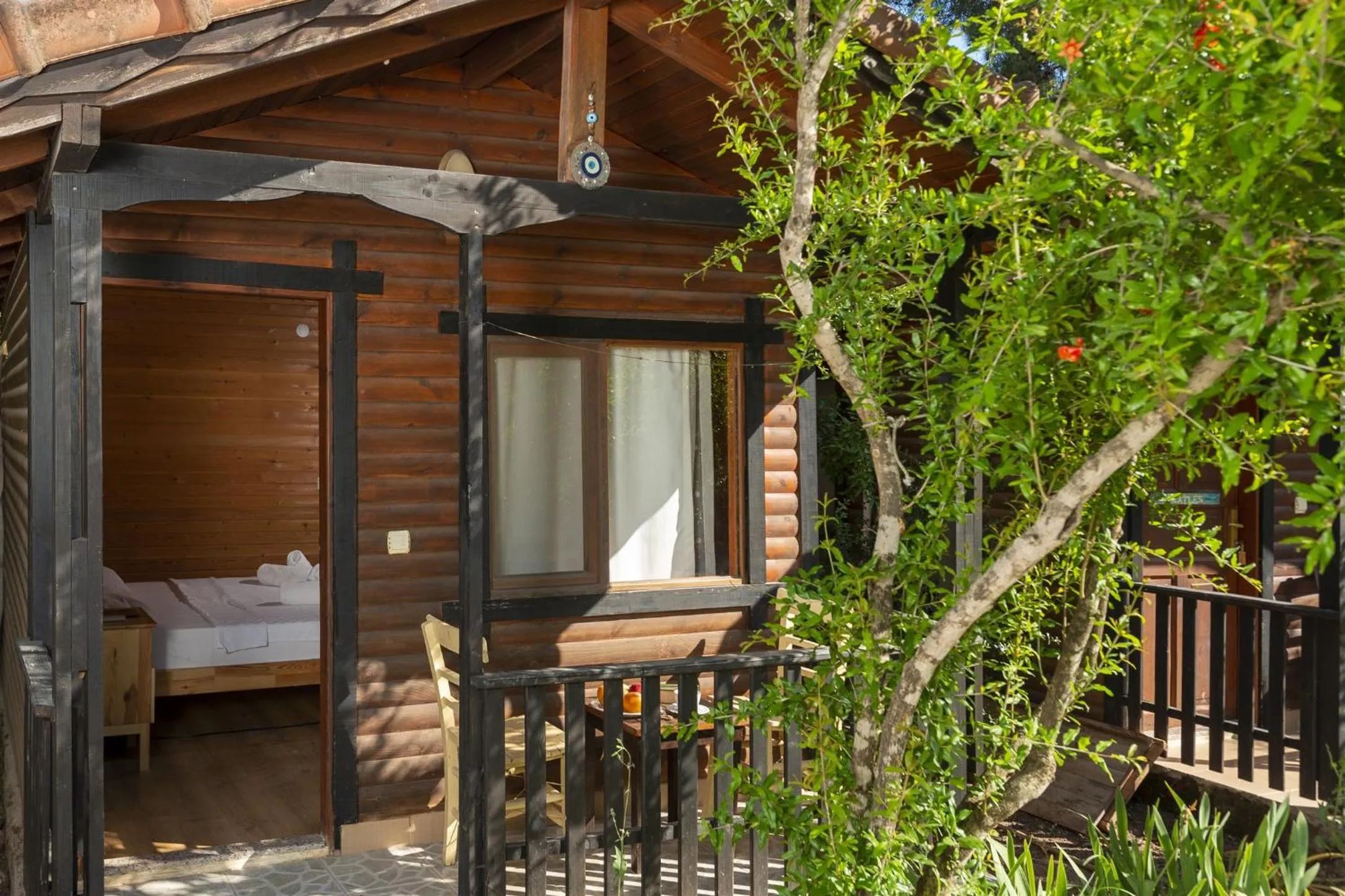 Patio in Koala Bungalows