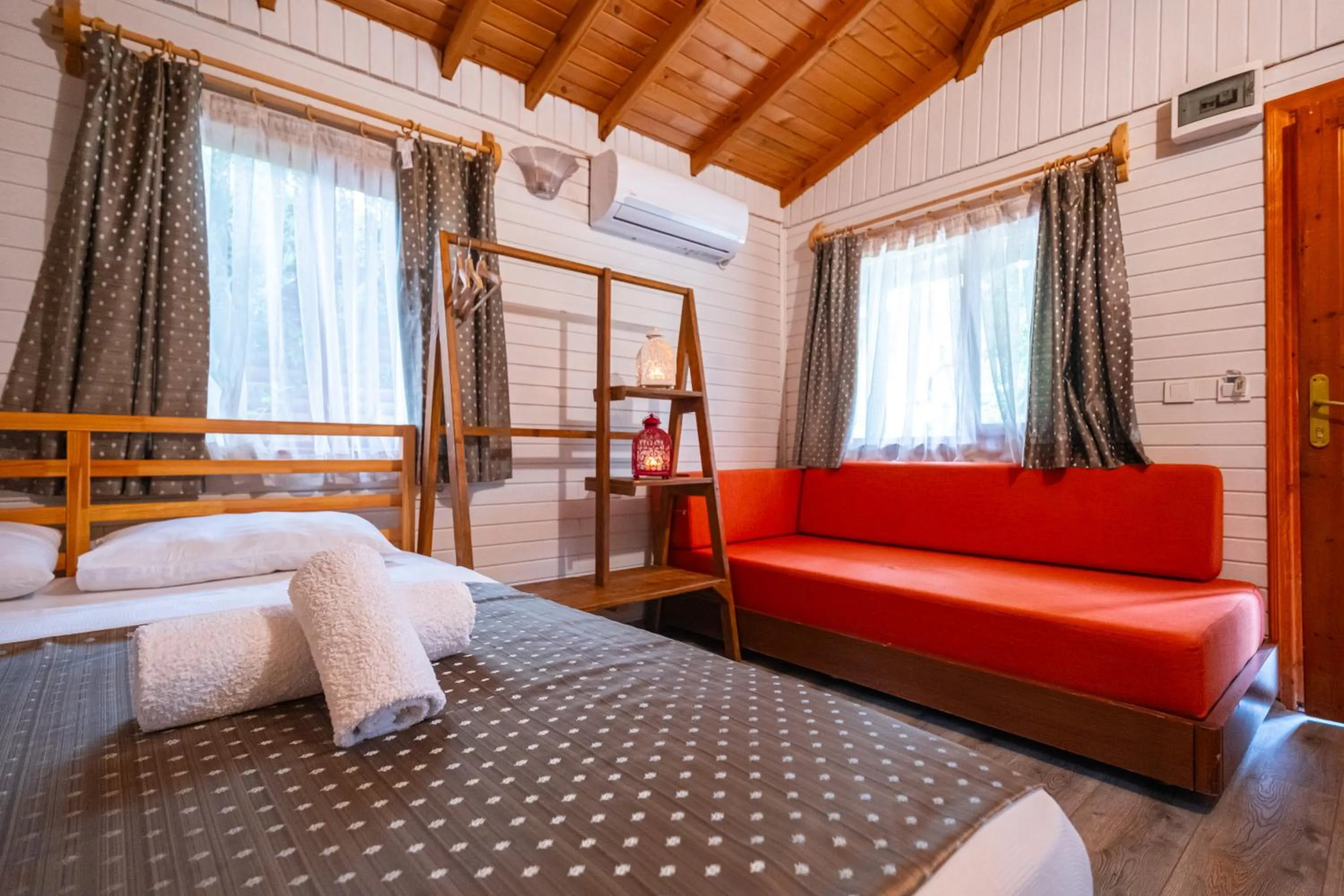 Bed in Koala Bungalows