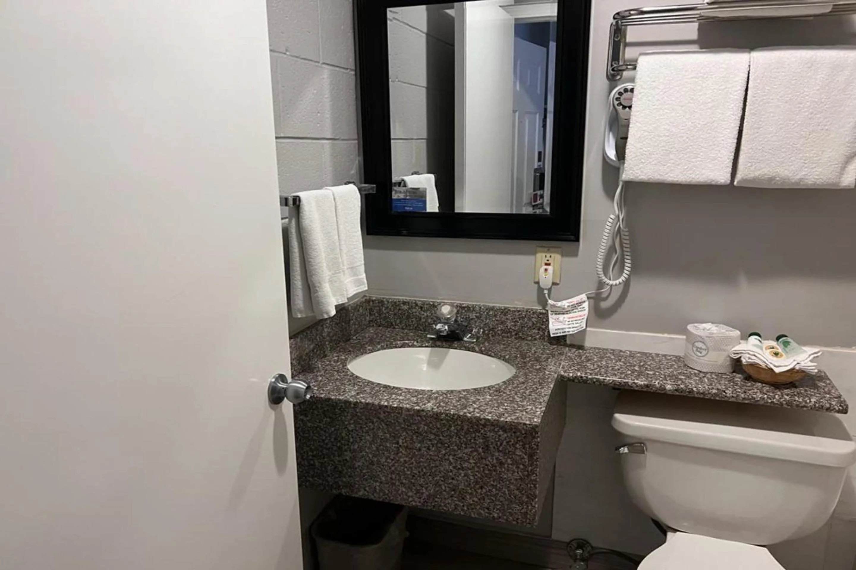 Bathroom in Islander Motel Santa Cruz CA