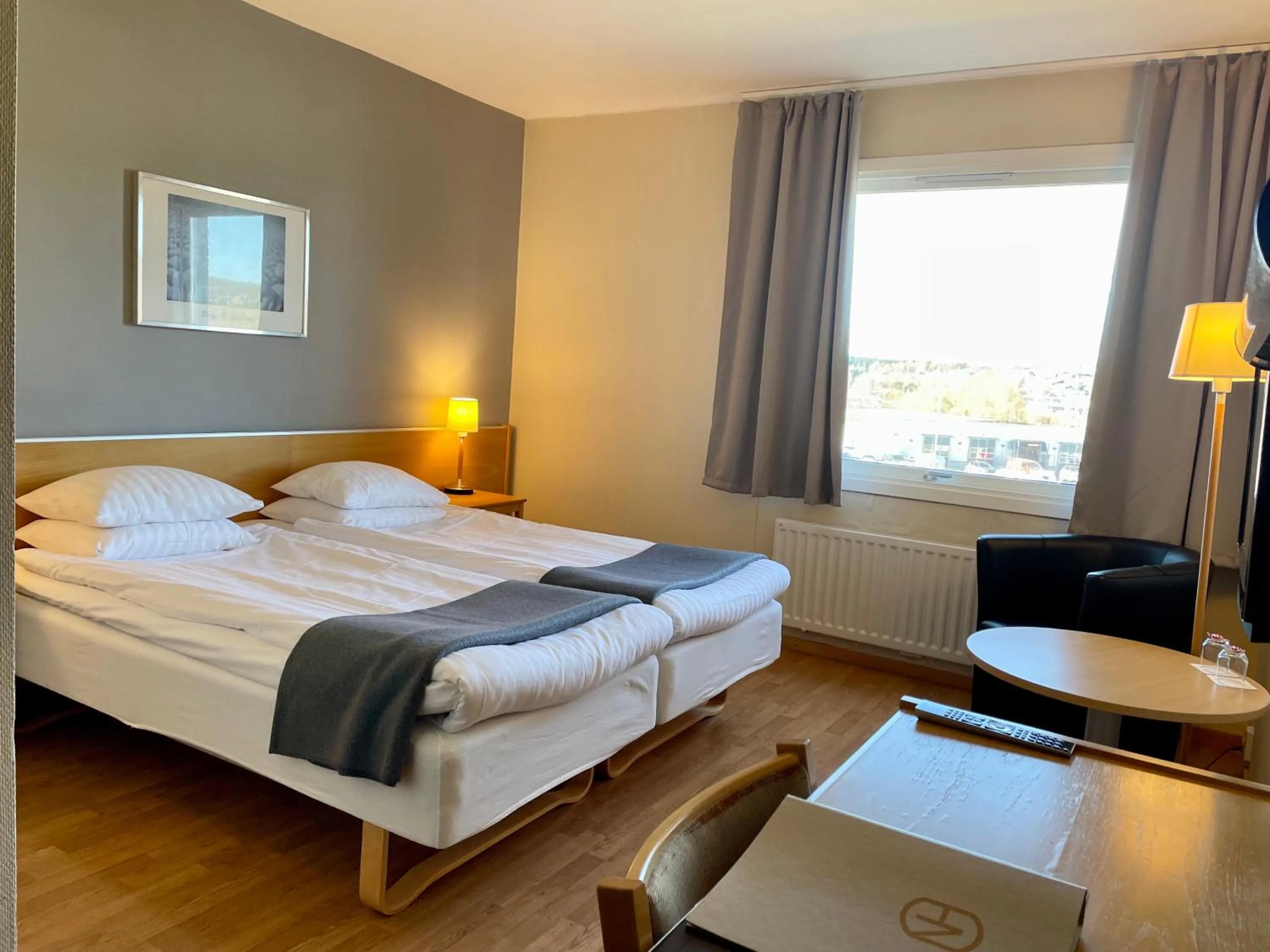 Property building, Bed in Hotell Nyboholm