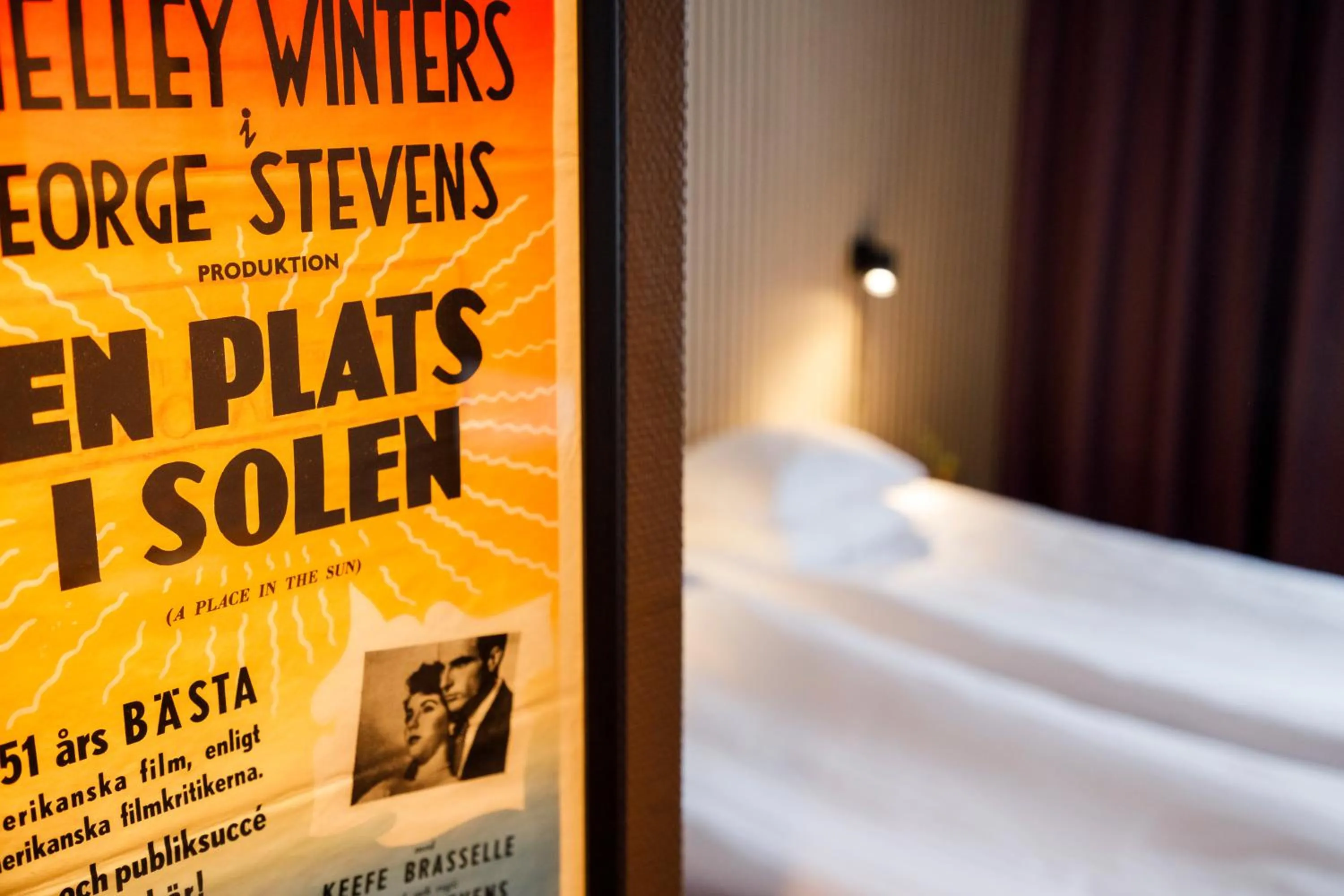 Bed in Hotell Nyboholm