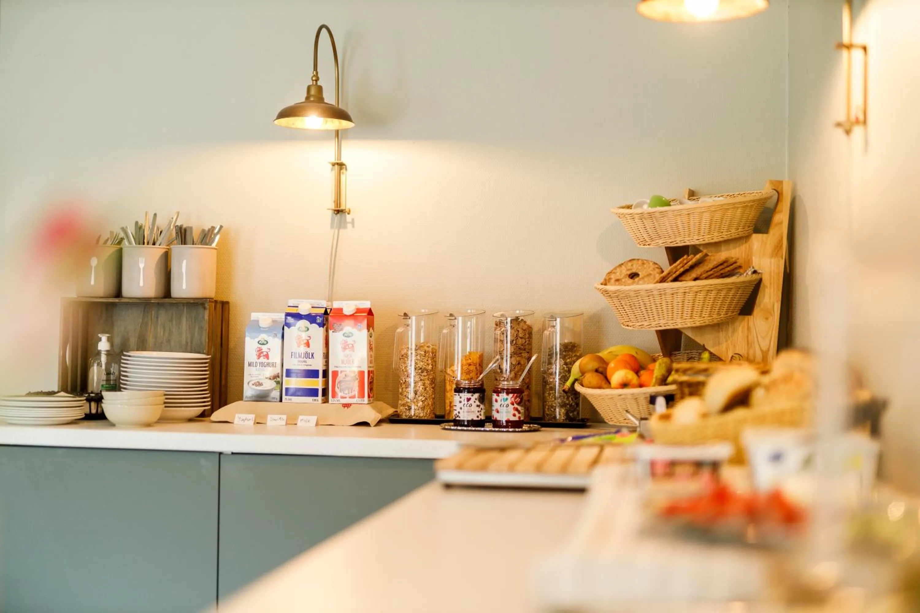 Buffet breakfast in Hotell Nyboholm