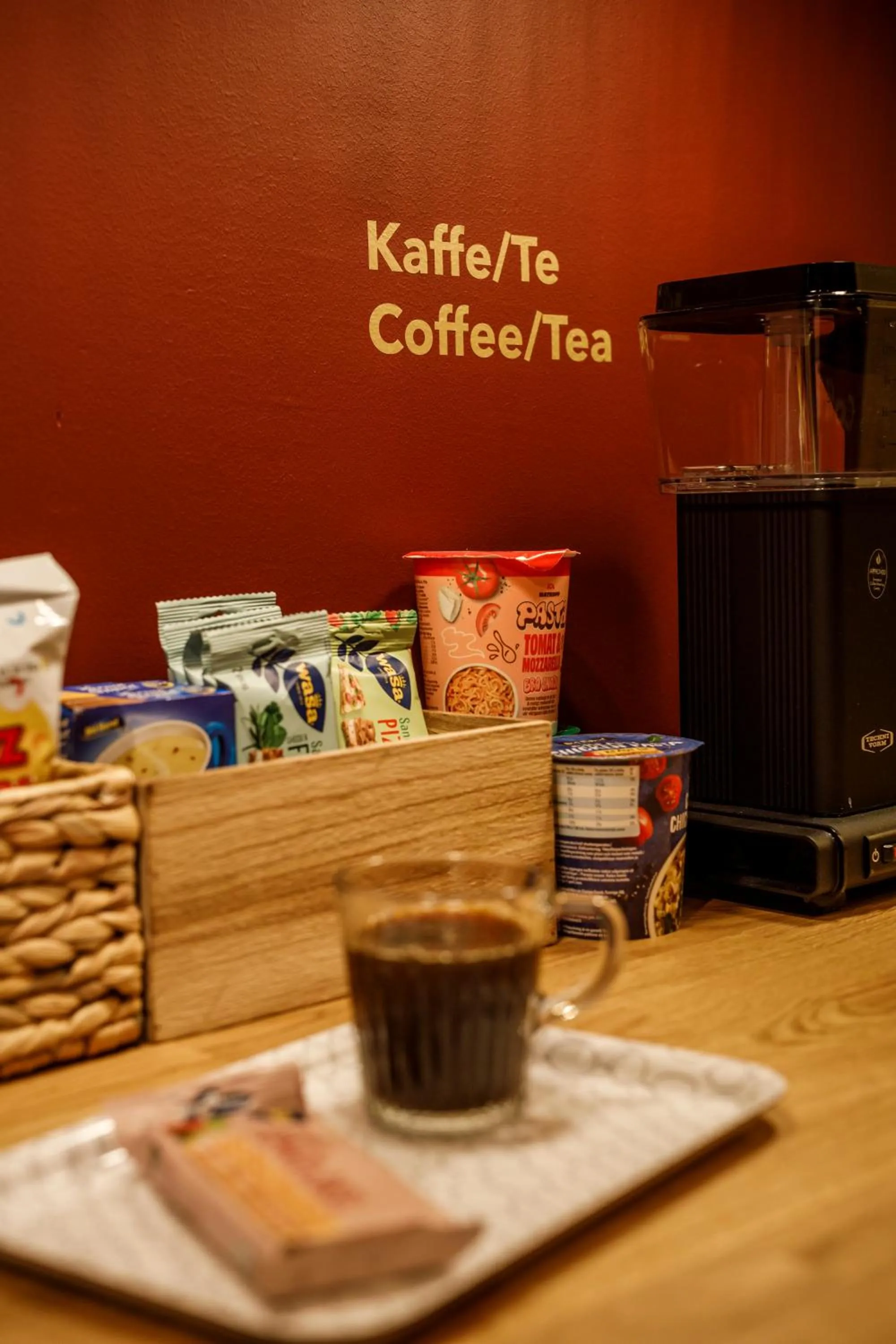 Coffee/tea facilities in Hotell Nyboholm