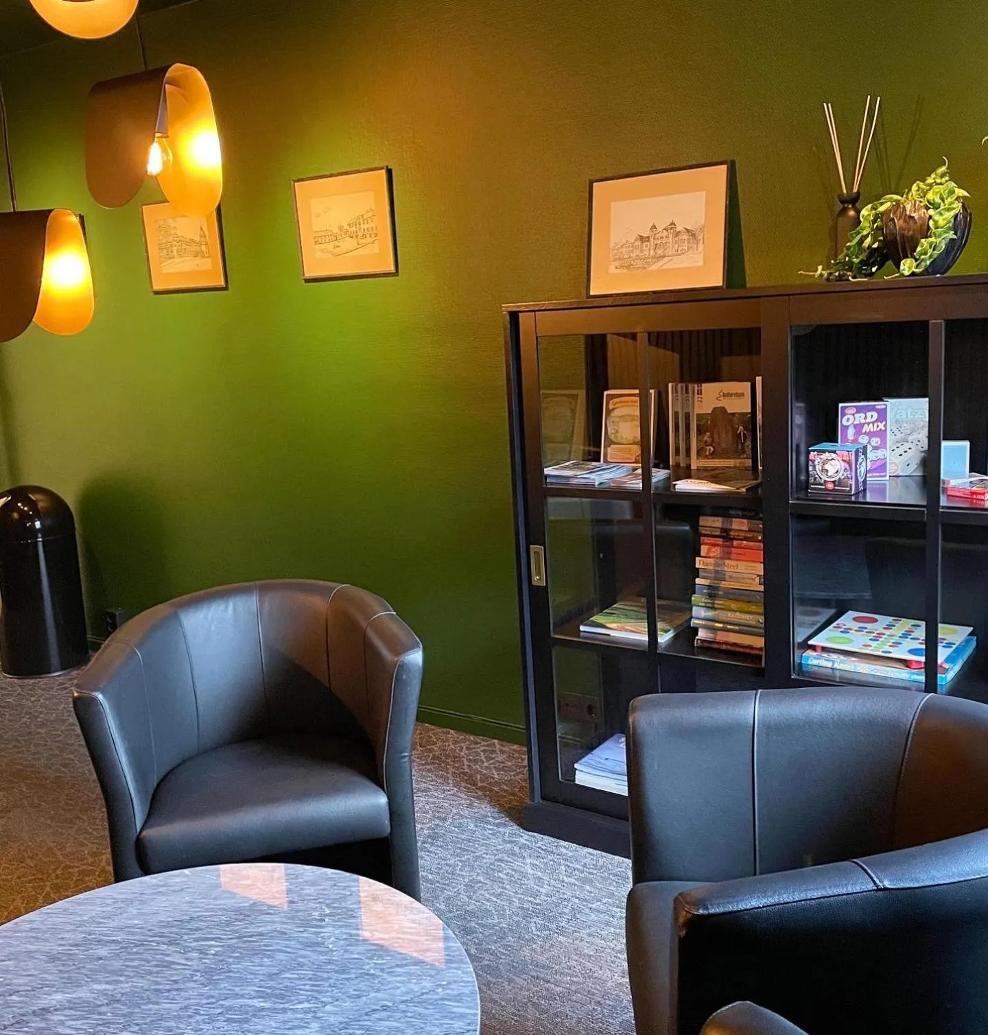 Game Room in Hotell Nyboholm