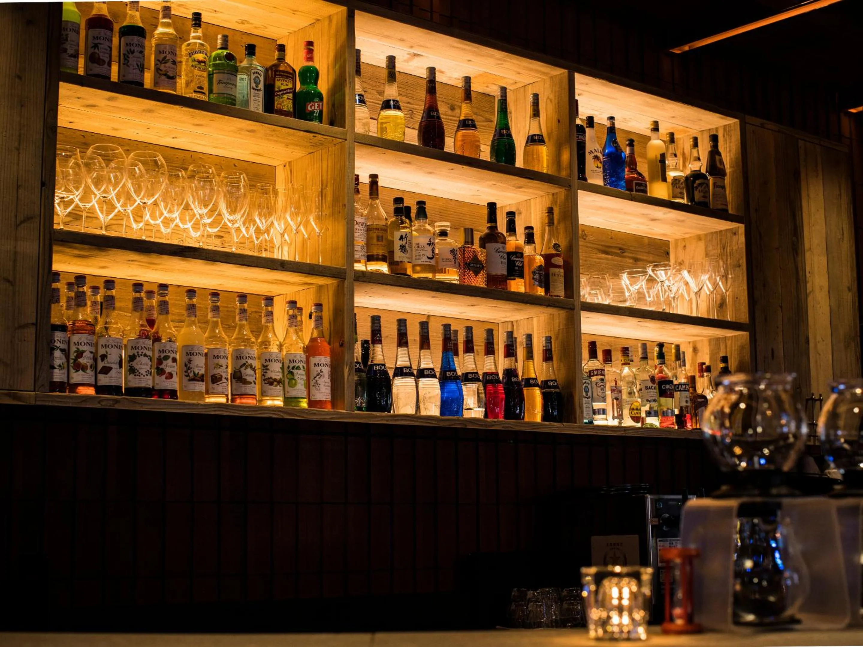 Lounge or bar in THE KNOT SAPPORO