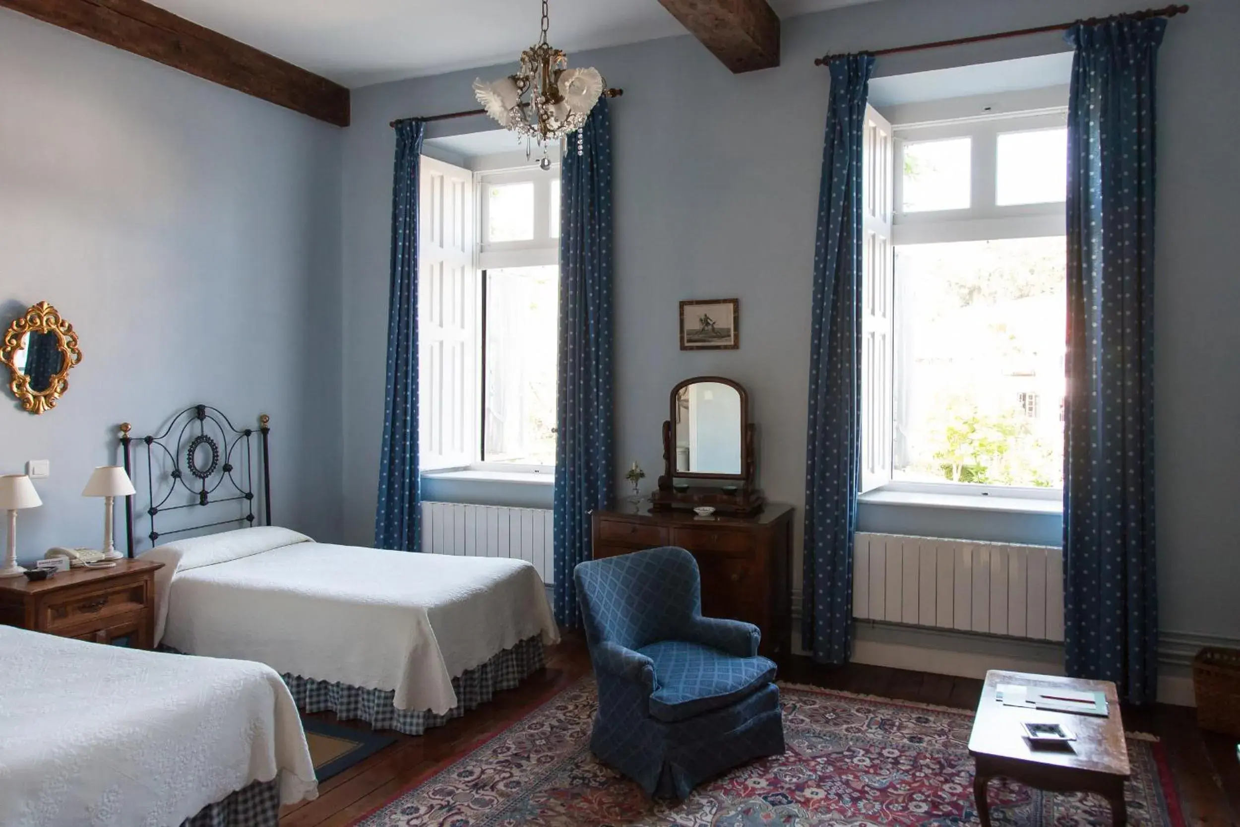 Twin Room with View in Hotel Casona El Arral Twin Room with View in Hotel Casona El Arral