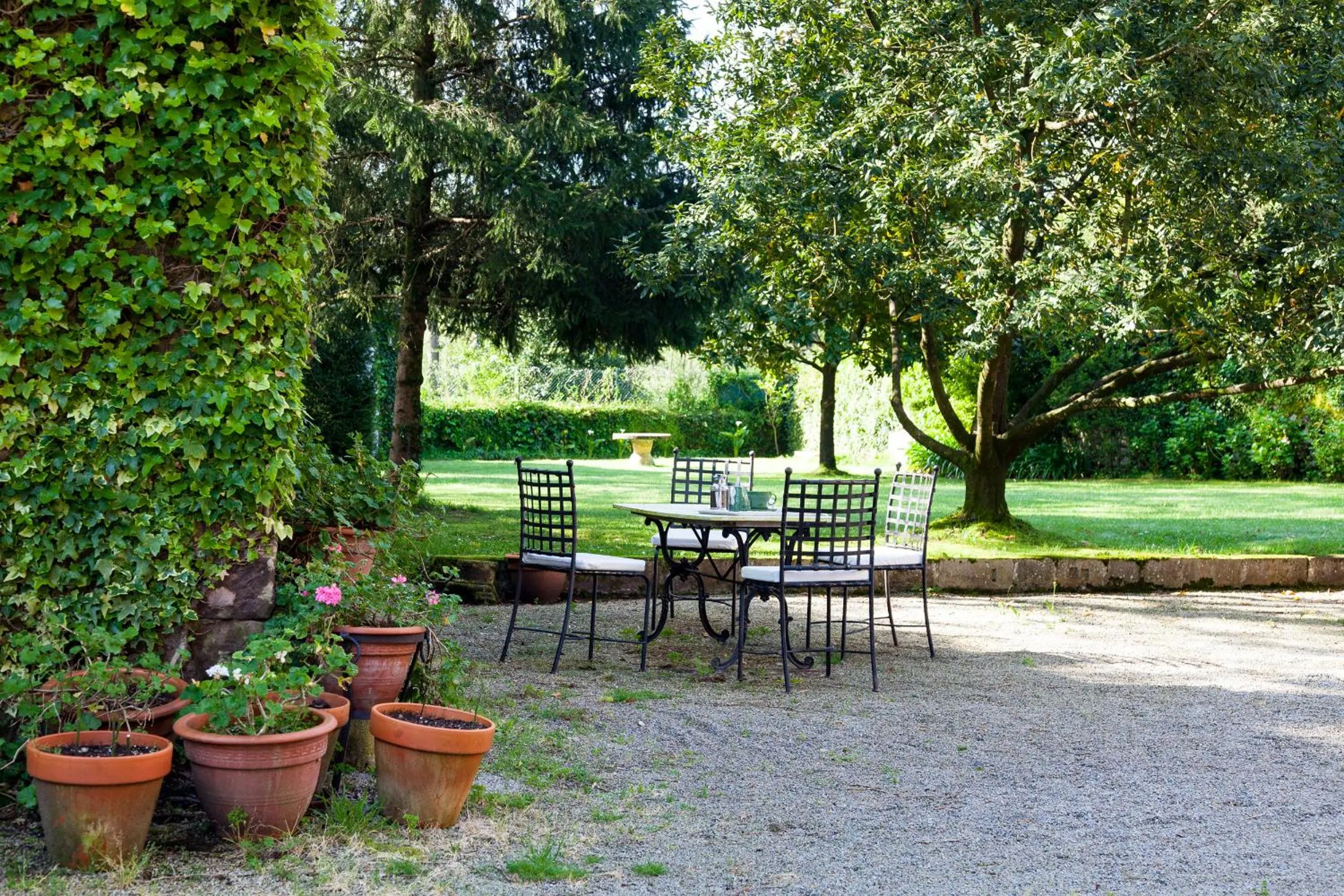 Garden in Hotel Casona El Arral