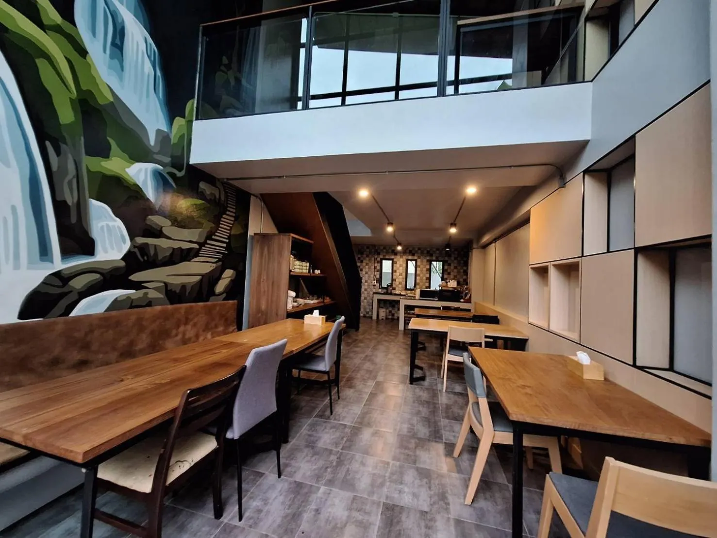 Kitchen or kitchenette in Atom Phuket Hotel