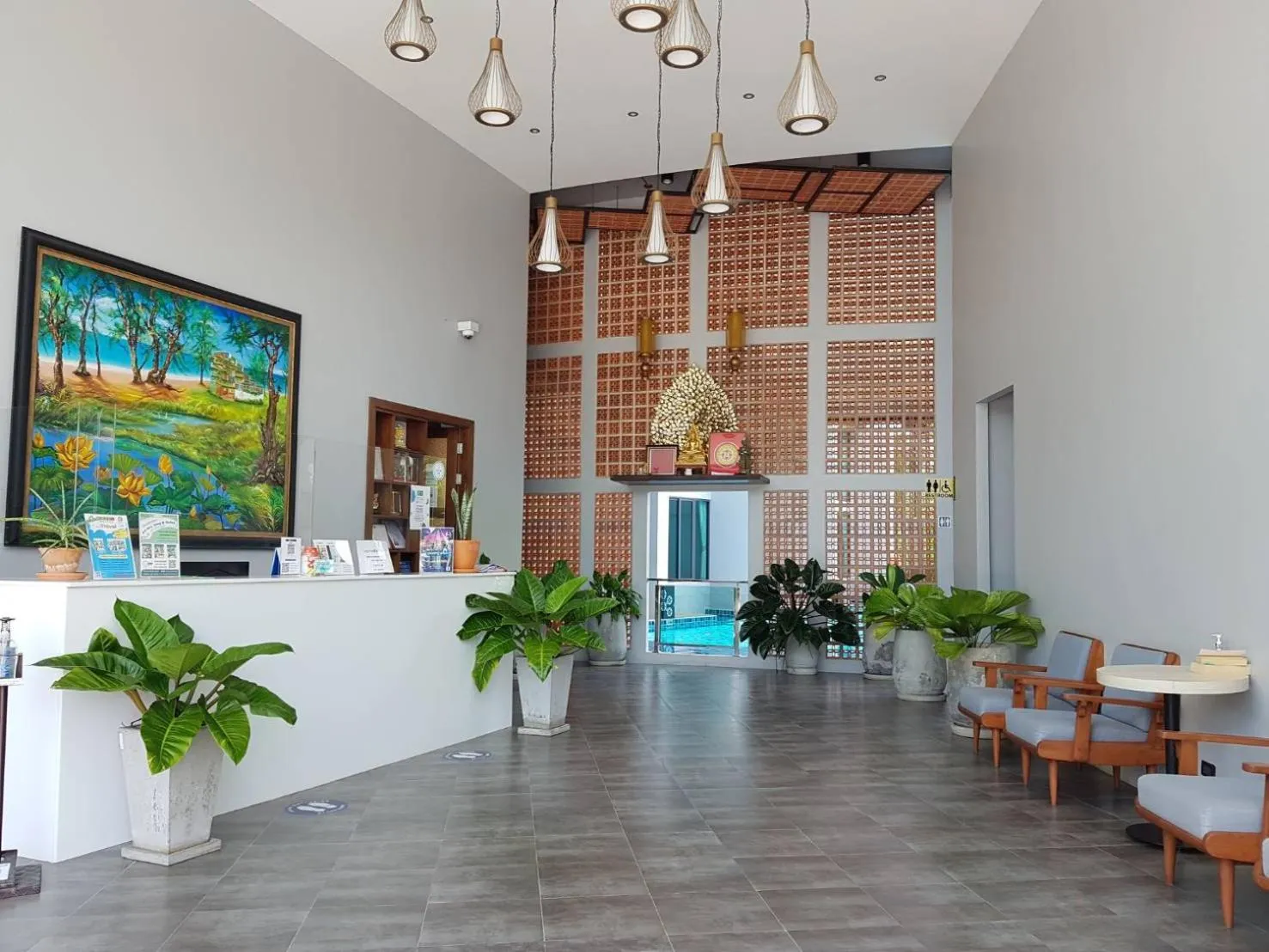 Lobby or reception in Atom Phuket Hotel