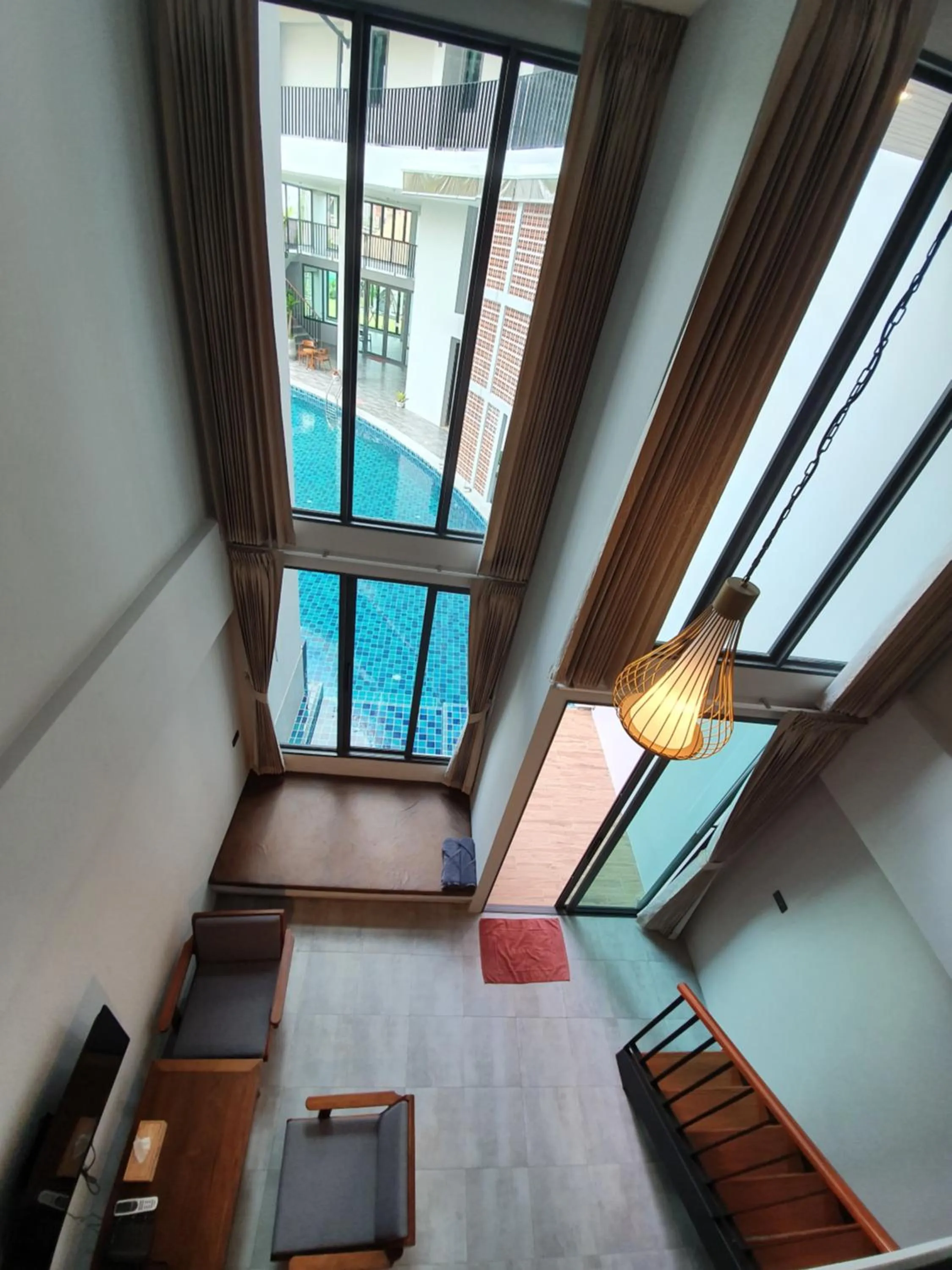 Bed in Atom Phuket Hotel