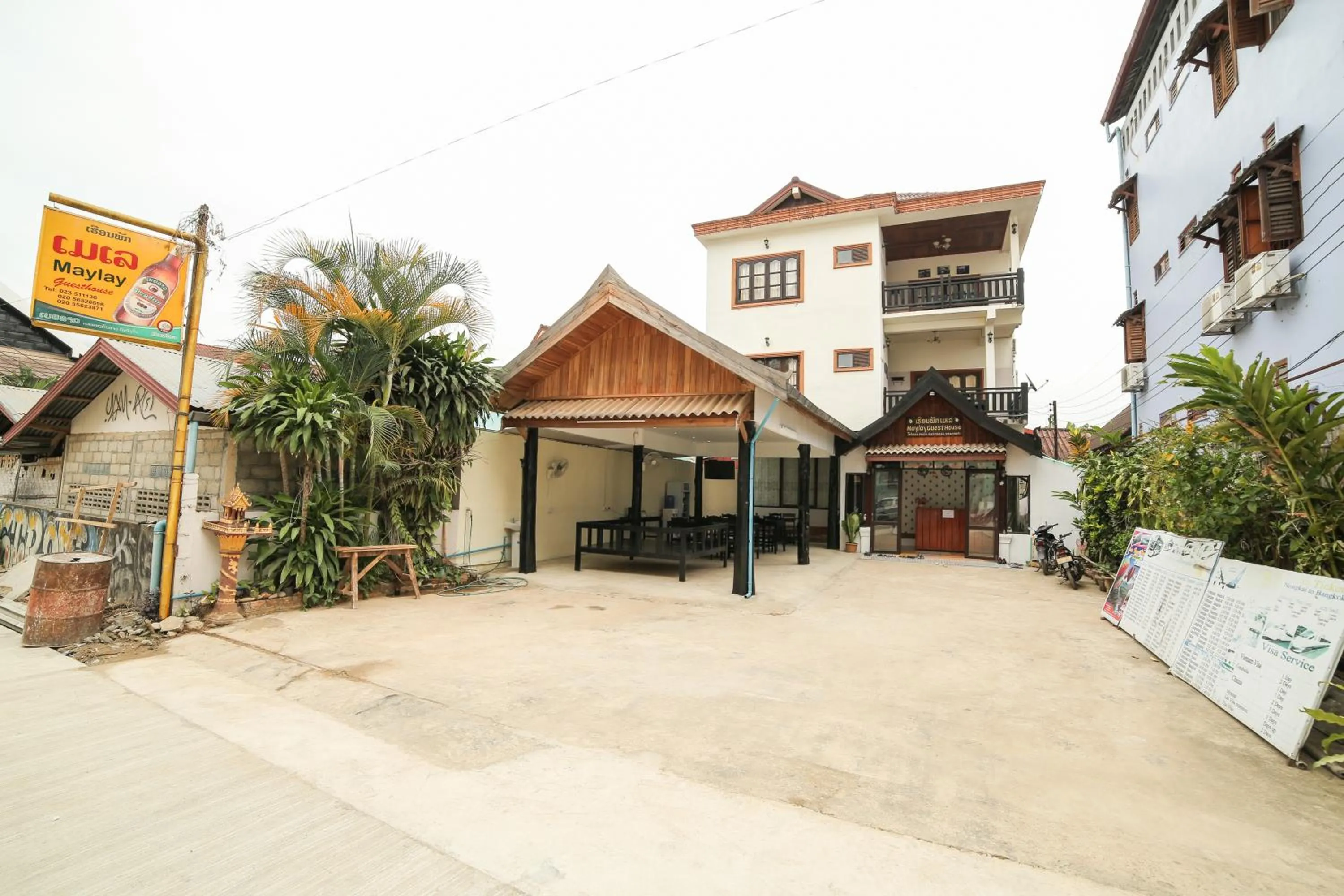 Property building in Maylay Guesthouse