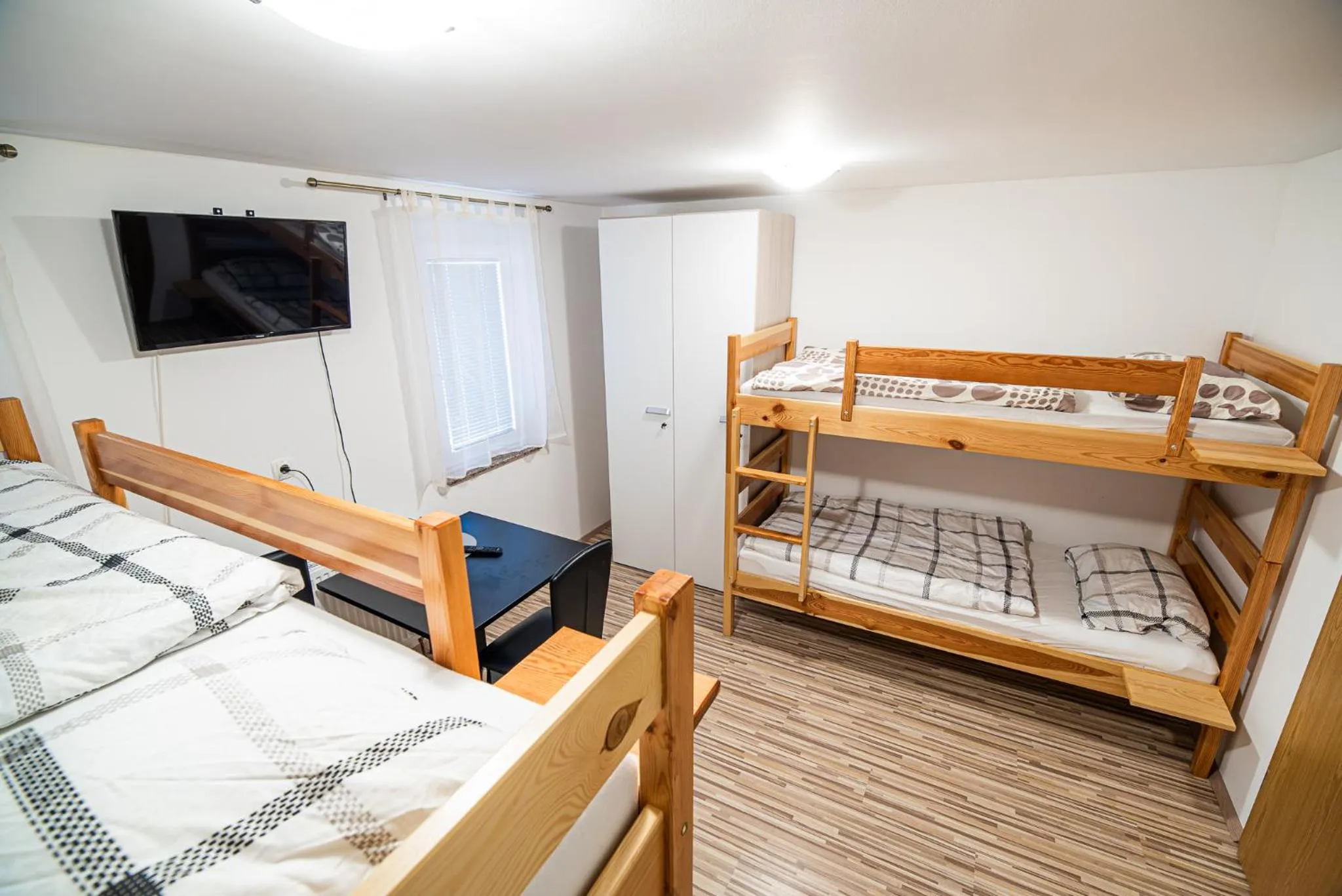 bunk bed, Bed in Rooms at Trimček