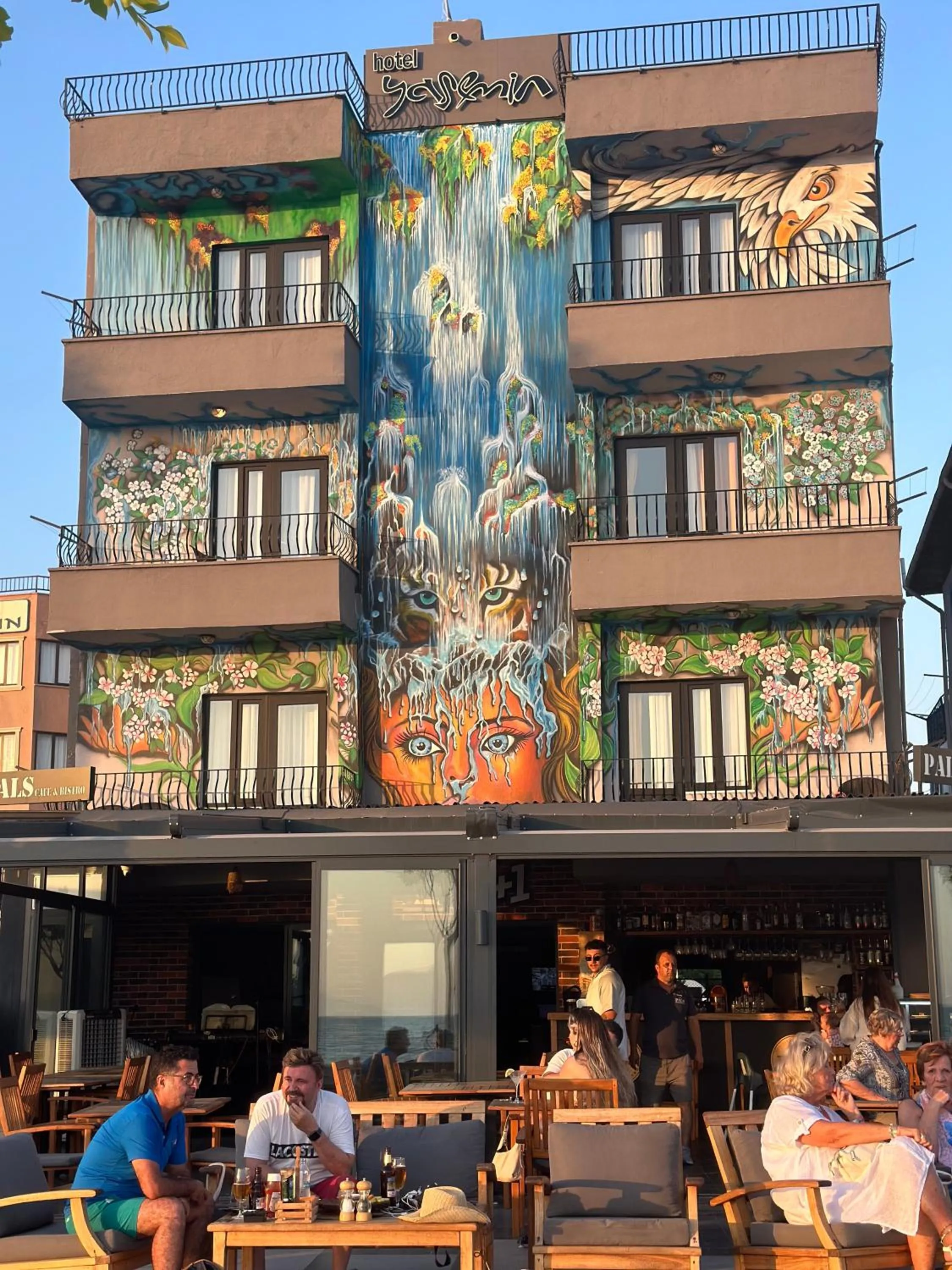 Property building in Yasemin Hotel