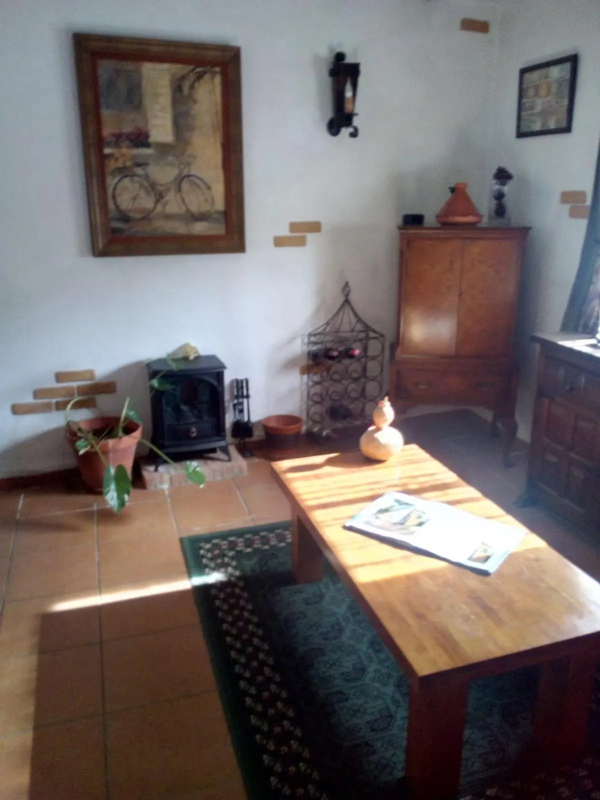 Living room in Casa La Rosa