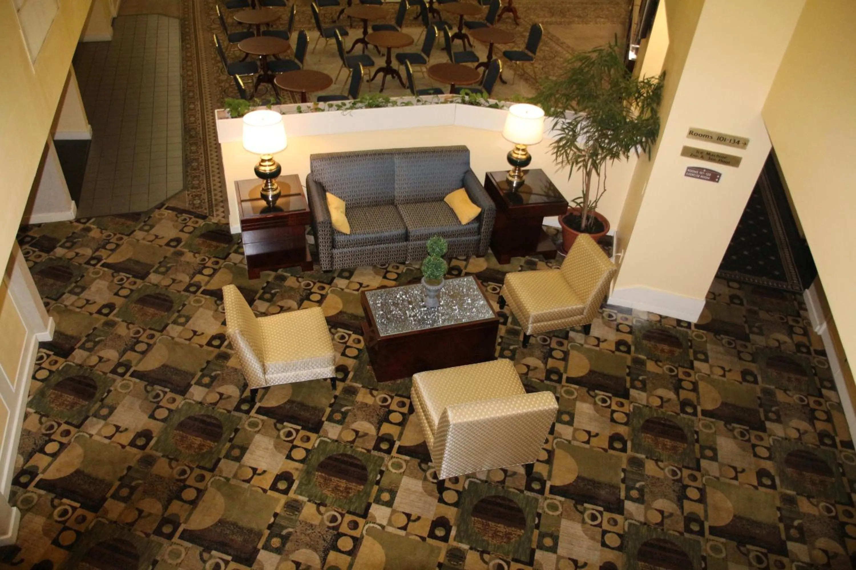 Lobby or reception in Bedford Plaza Hotel - Boston