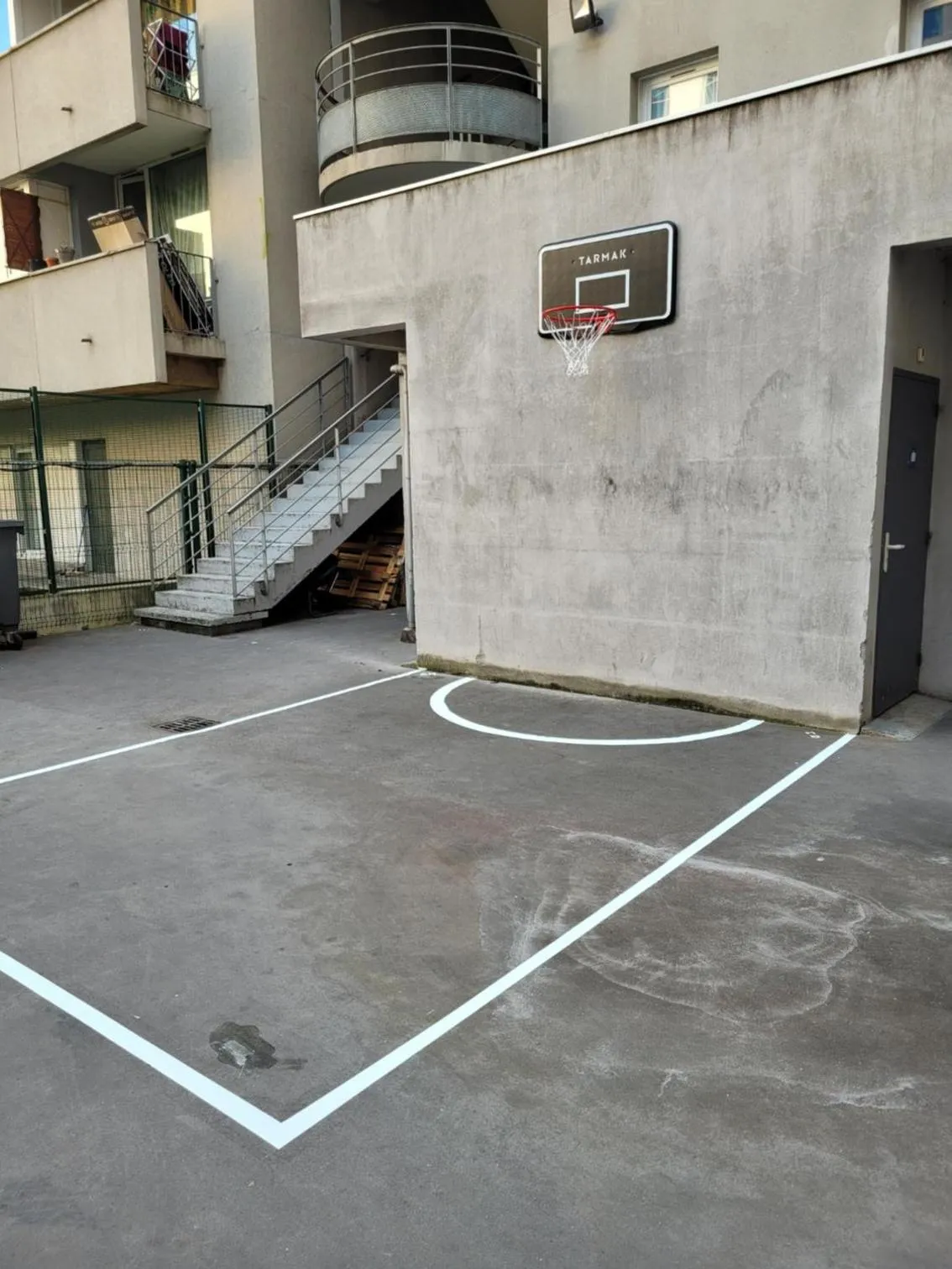 Balcony/Terrace in ibis budget Paris Porte de Vincennes