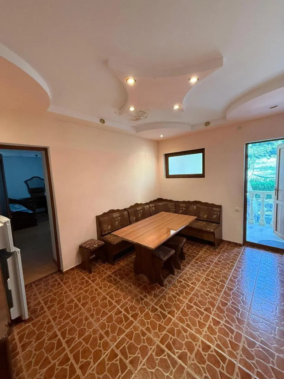 Seating area in Odzun Hotel