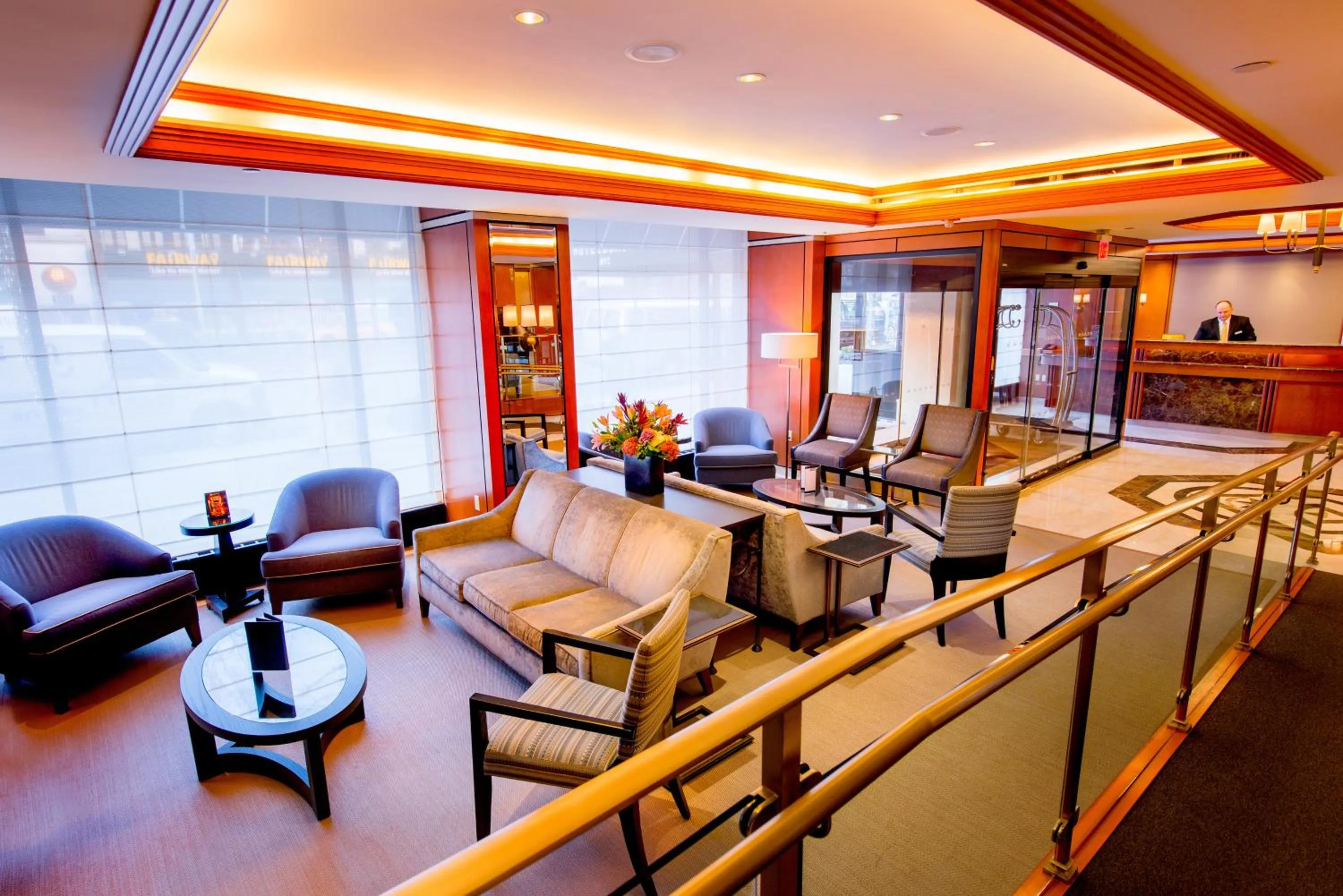 Lobby or reception in Hotel Beacon