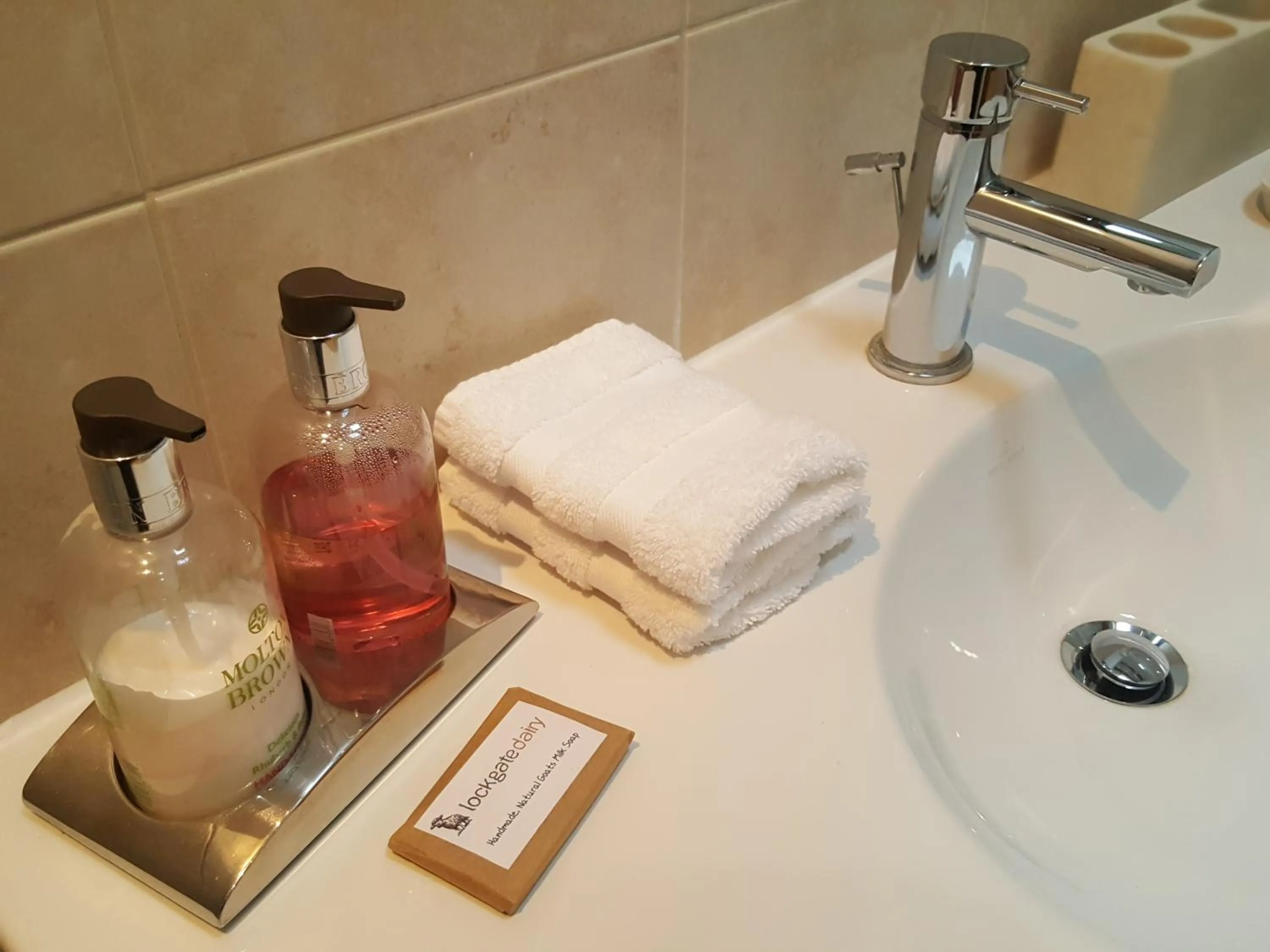 Decorative detail, Bathroom in Lockgate Dairy
