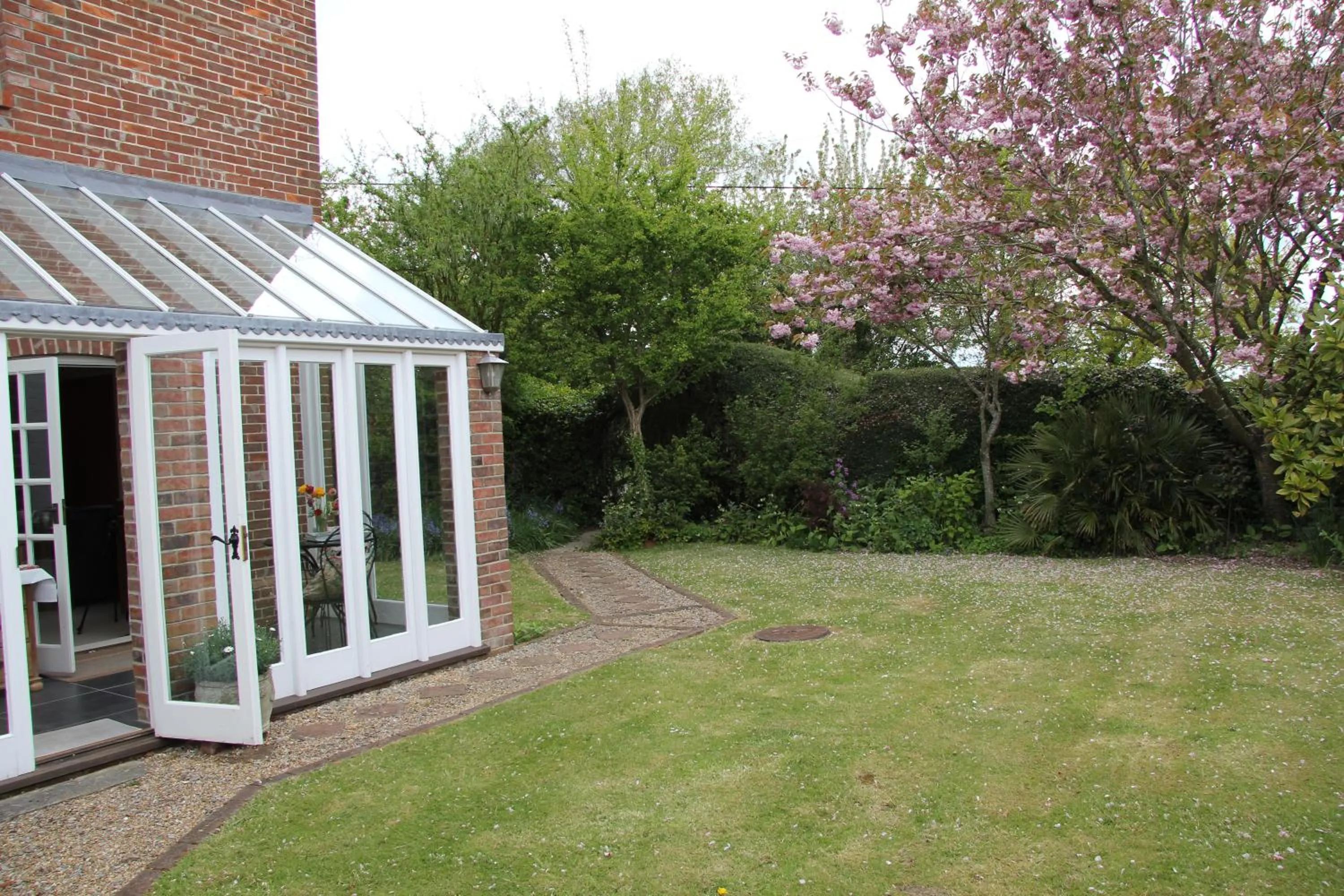 Garden view, Garden in Lockgate Dairy