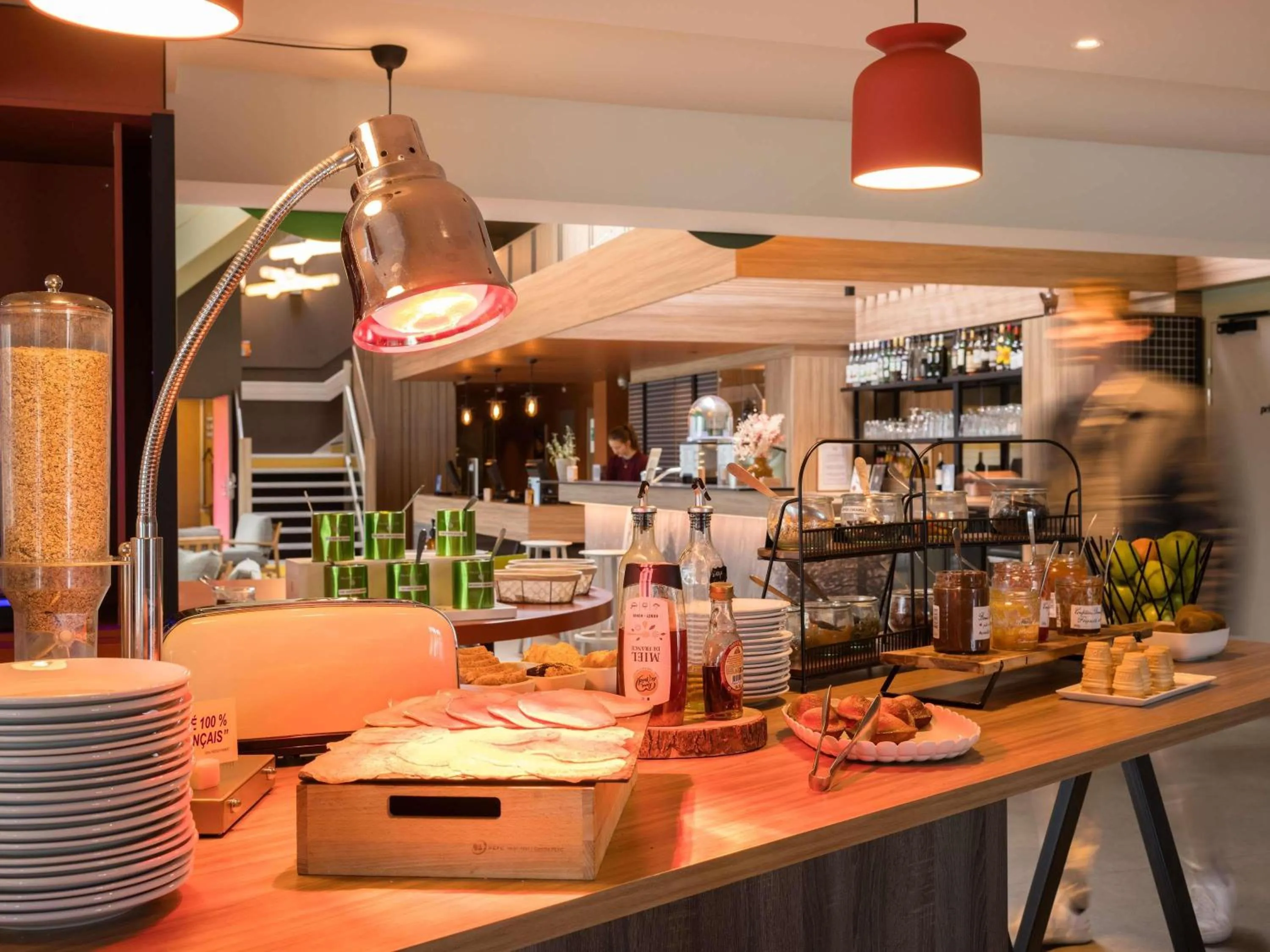 Breakfast in ibis budget Rouen Parc des Expos Zenith