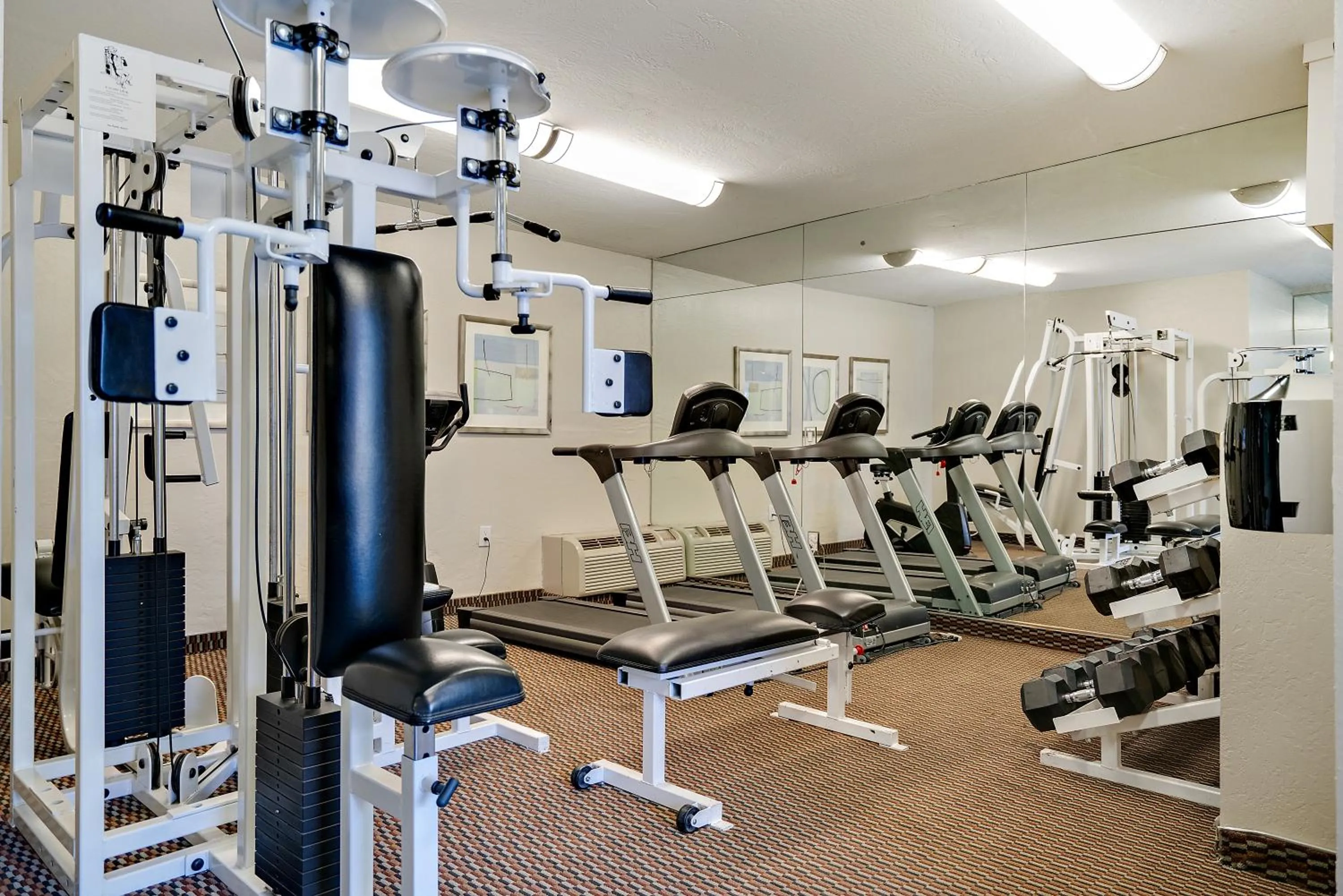 Fitness centre/facilities in 3 Palms Hotel