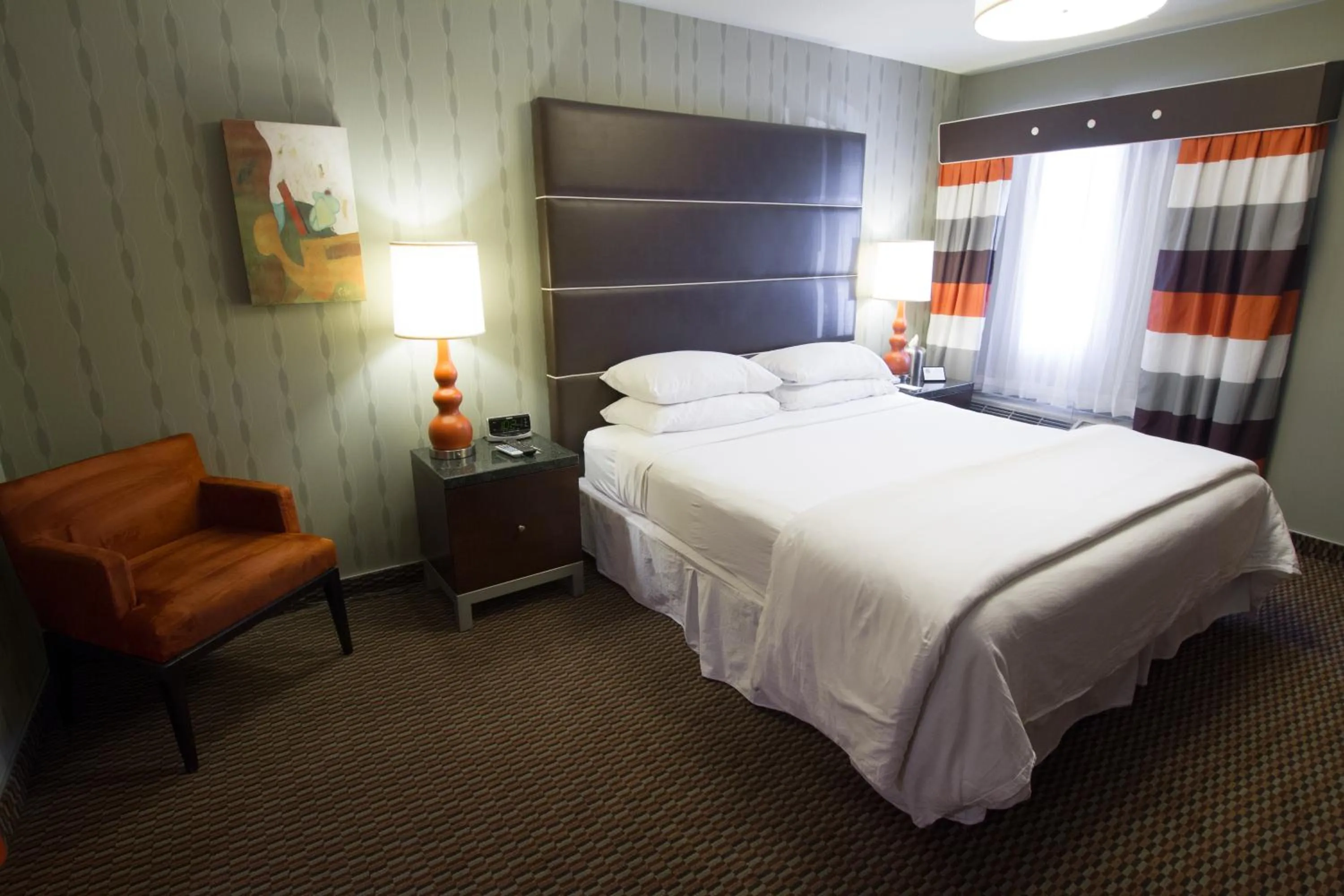 Bed in 3 Palms Hotel