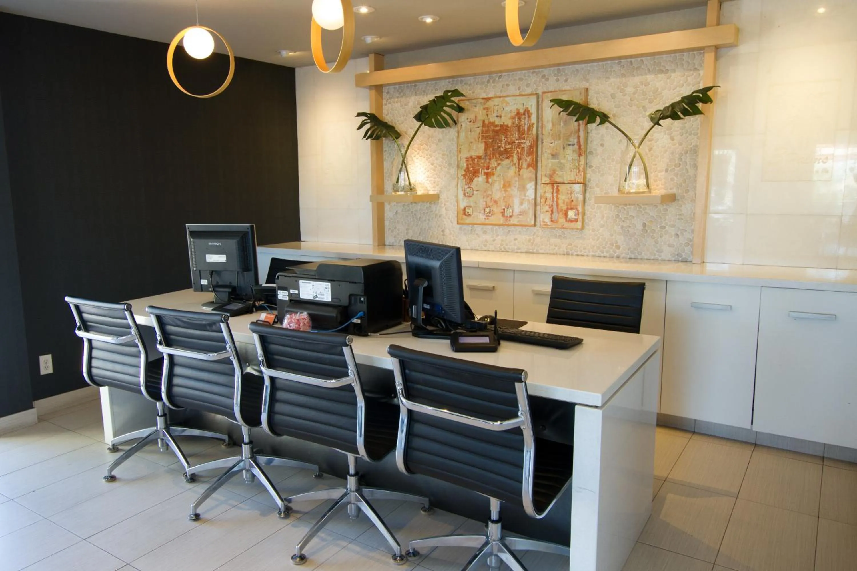 Lobby or reception in 3 Palms Hotel