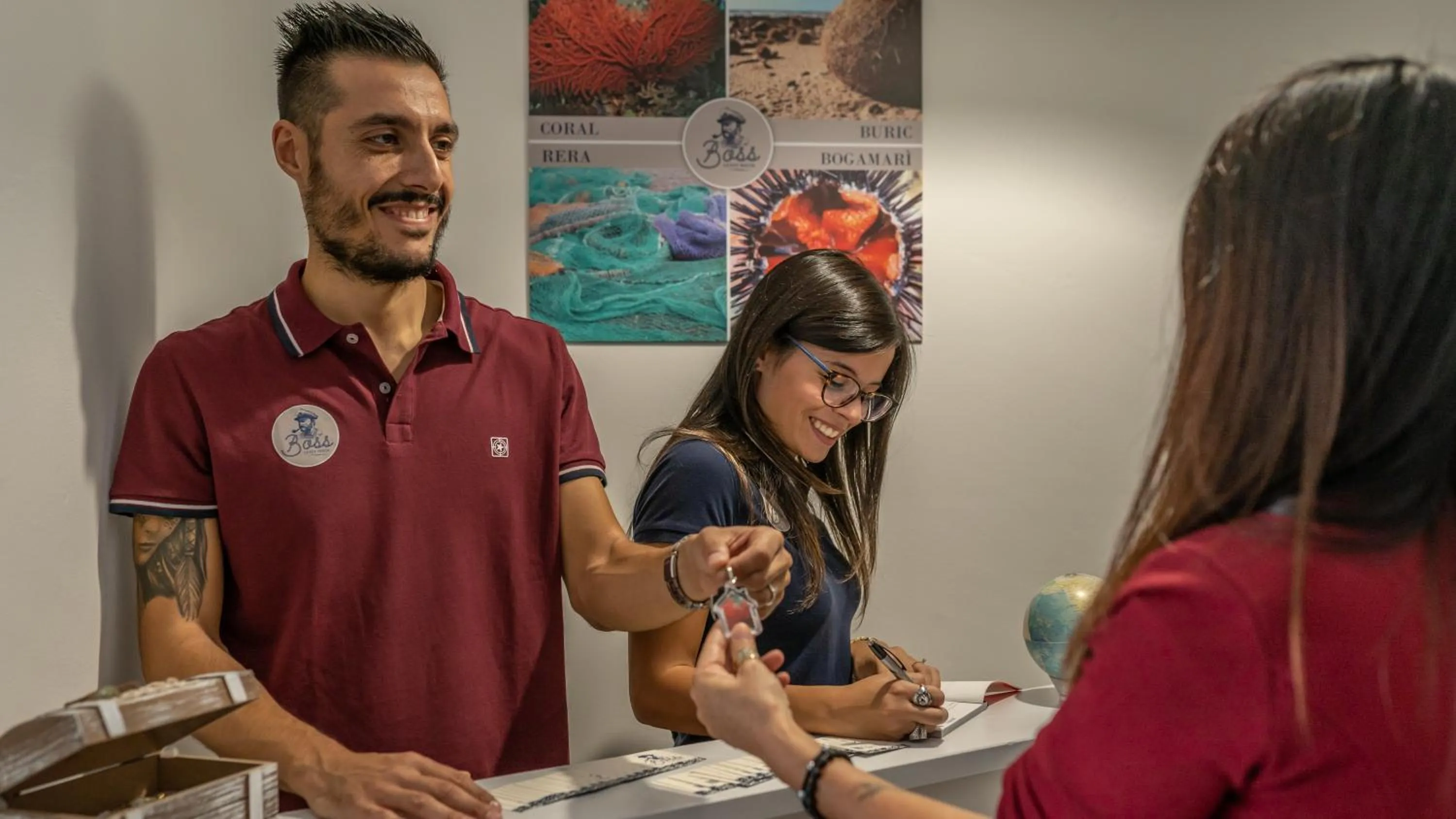Staff in BOSS Guest House