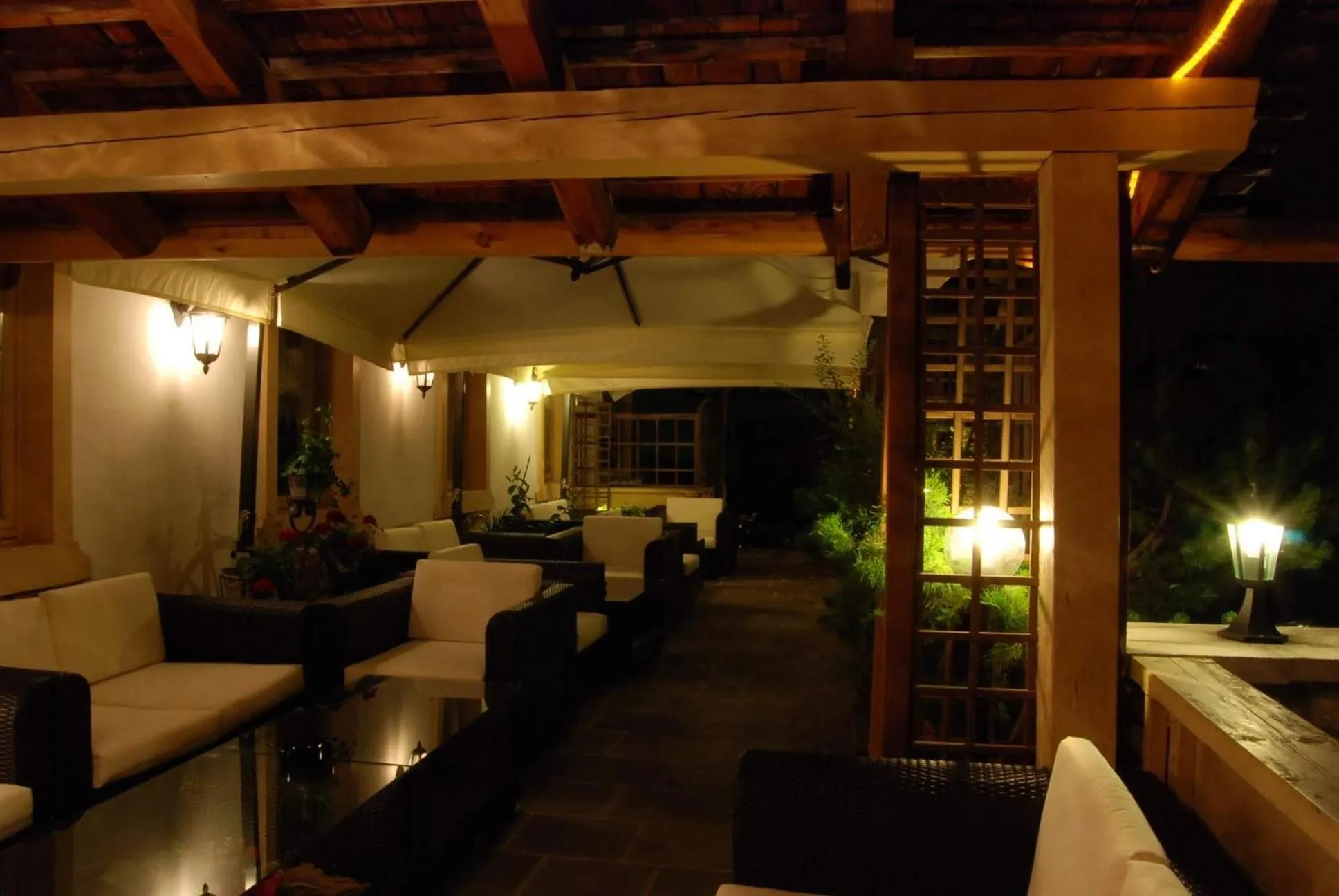 Balcony/Terrace in Albergo Genziana