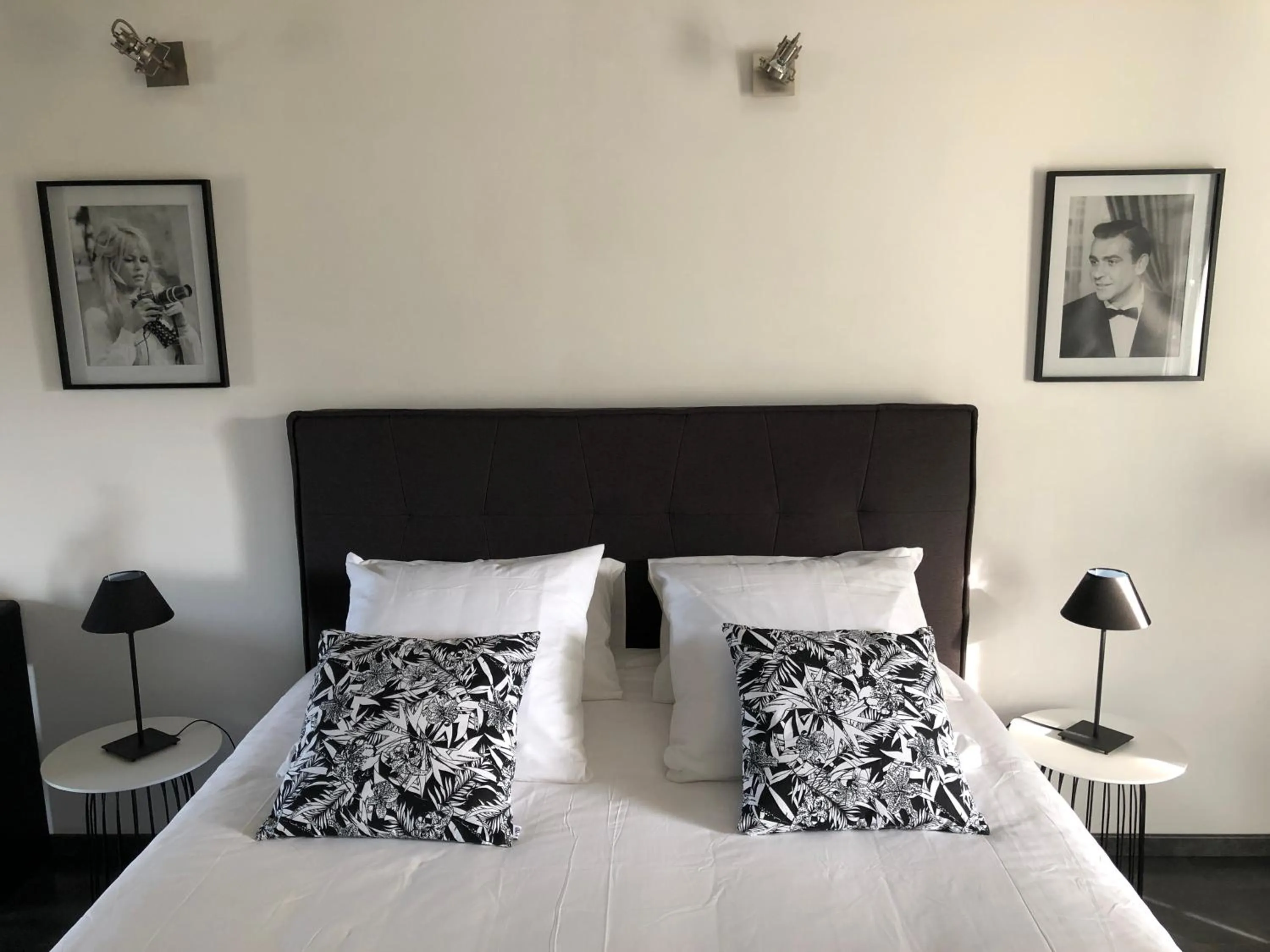 Bedroom, Bed in B&B dans Mas en pierres