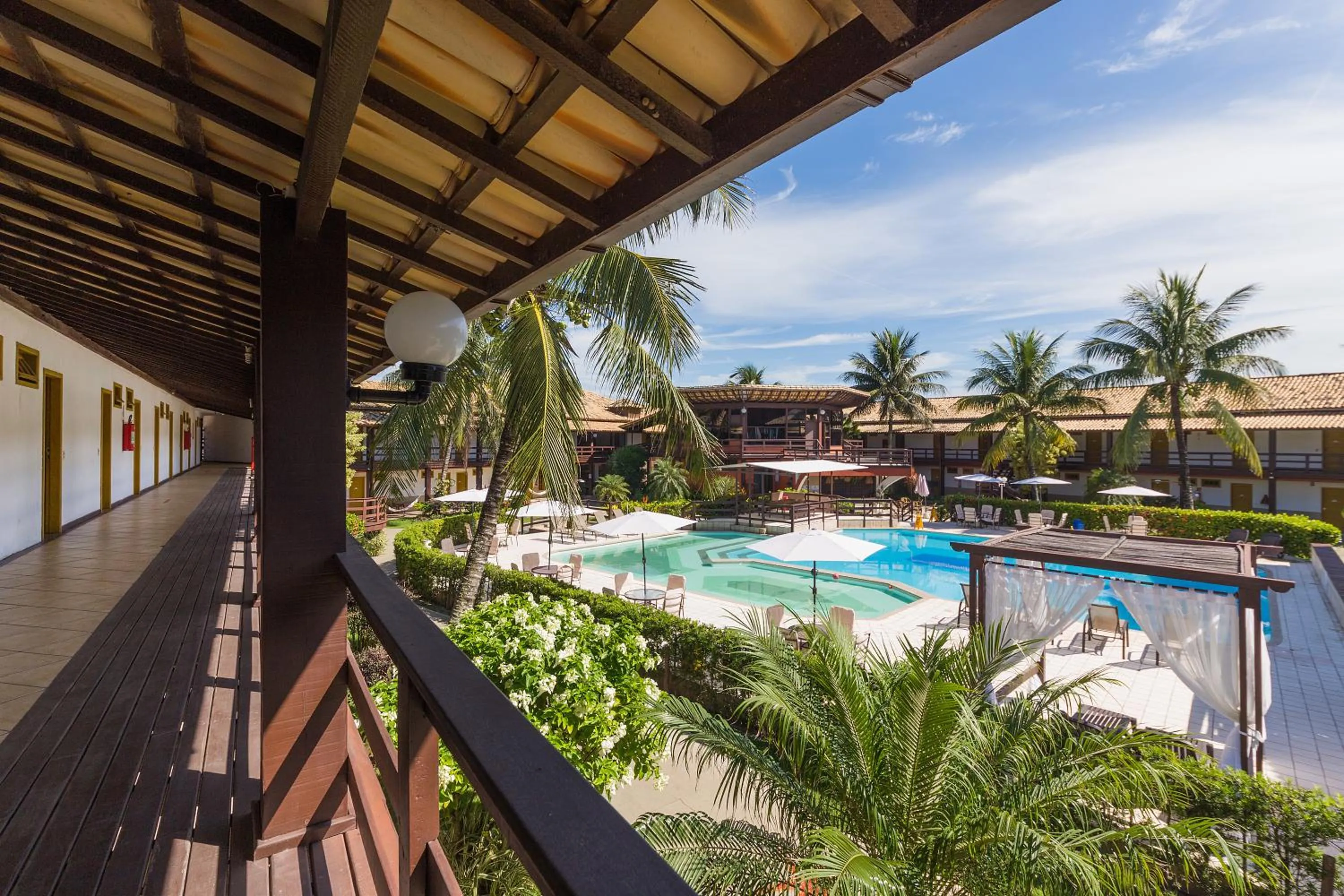 Garden in Hotel Vilarejo Praia All Inclusive