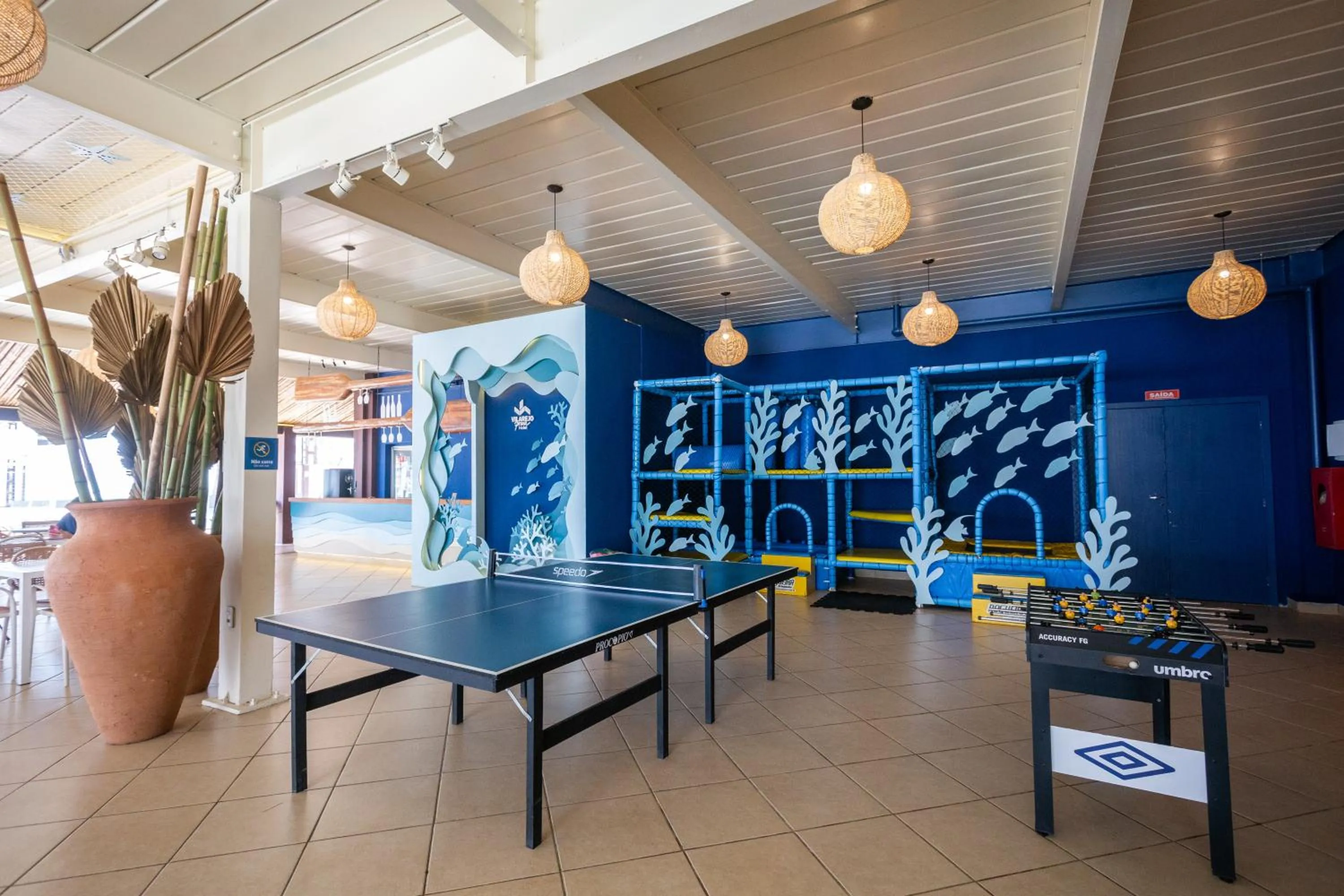 Game Room in Hotel Vilarejo Praia All Inclusive