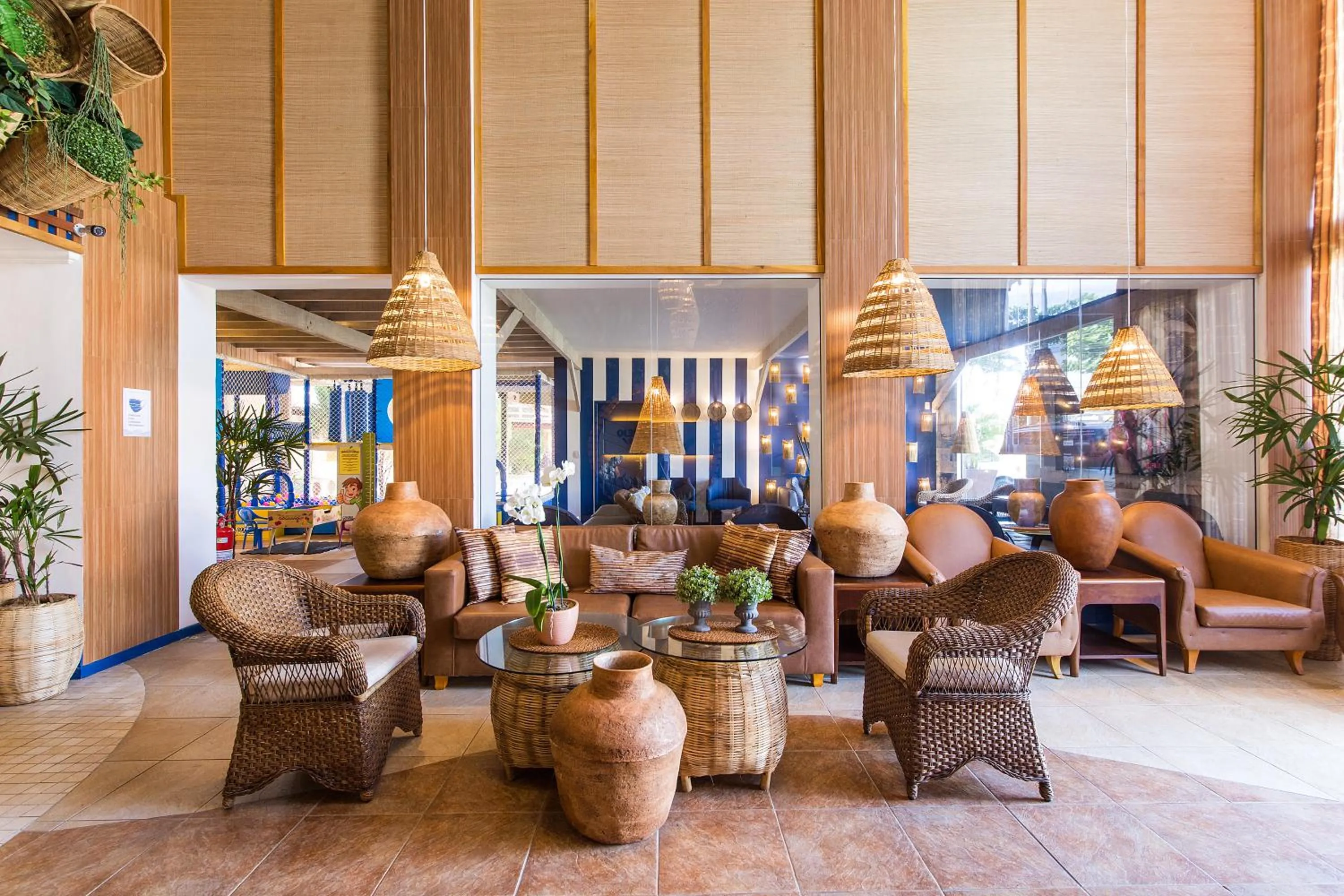 Living room in Hotel Vilarejo Praia All Inclusive