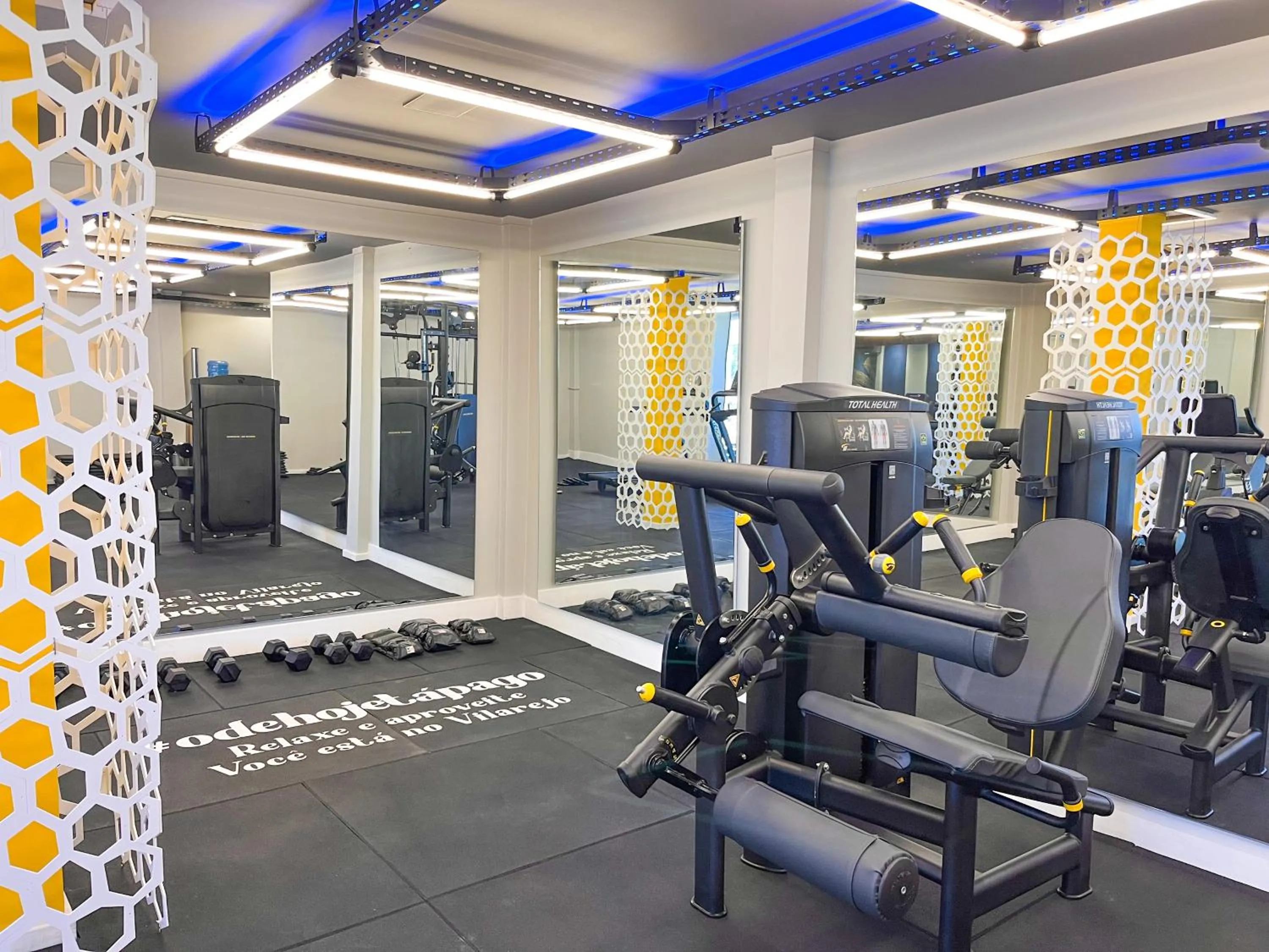 Fitness centre/facilities in Hotel Vilarejo Praia All Inclusive