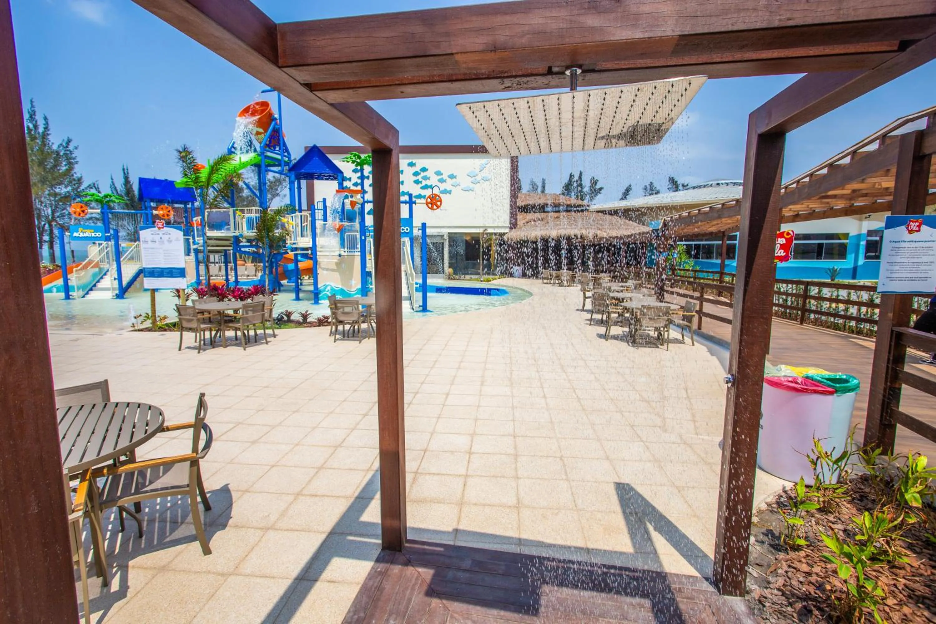 Aqua park in Hotel Vilarejo Praia All Inclusive