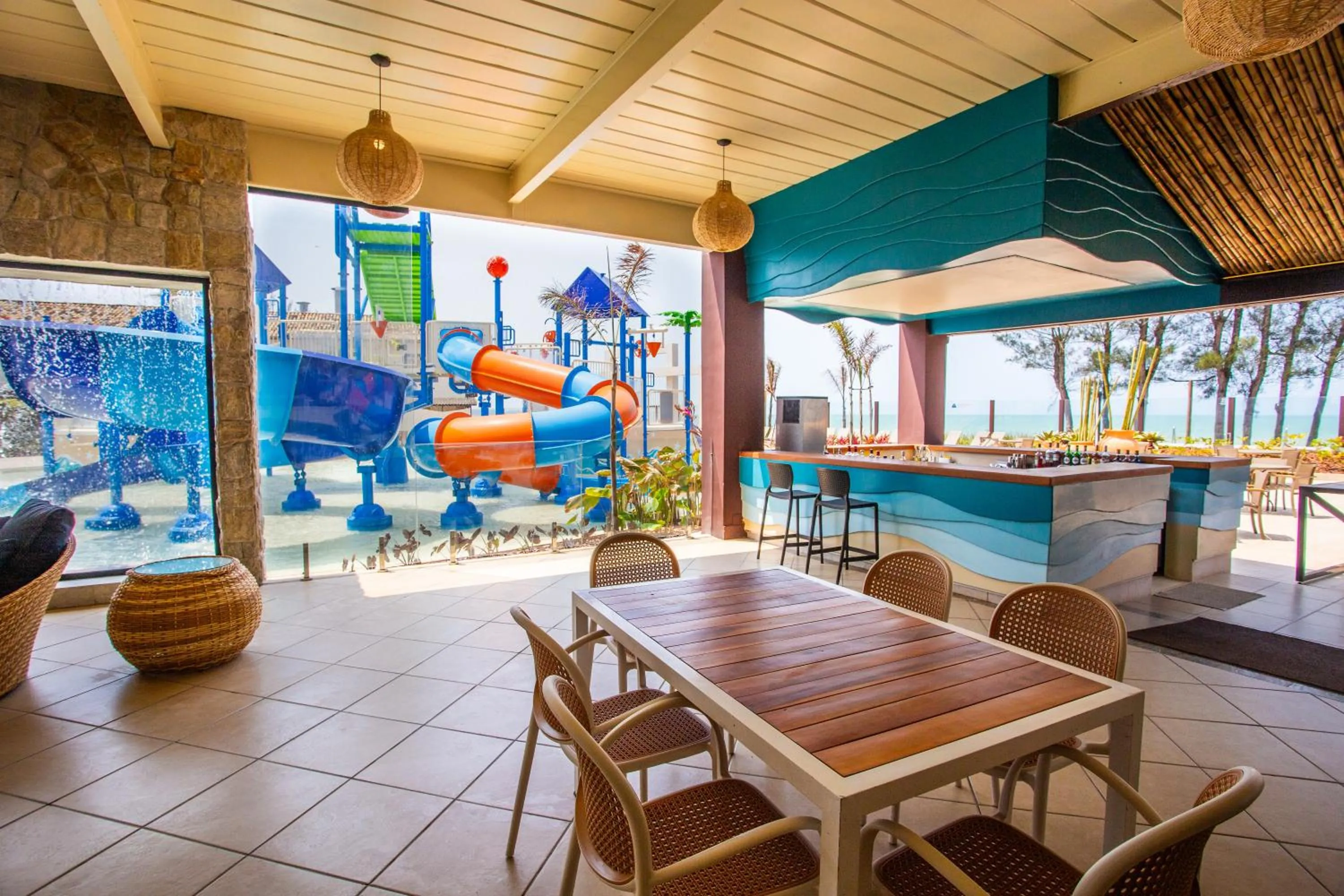 Lounge or bar in Hotel Vilarejo Praia All Inclusive