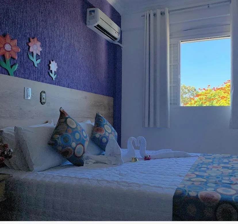 Bed in Pousada Aconchego de Minas