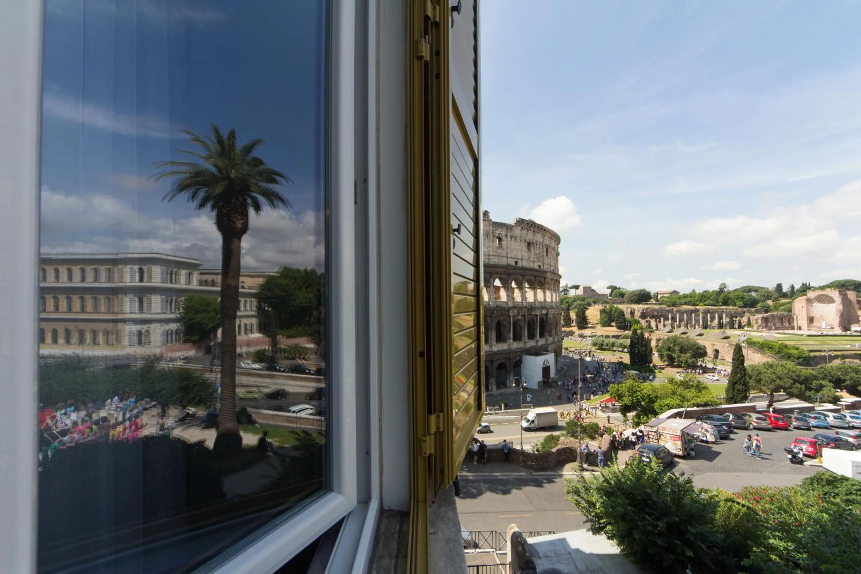 View (from property/room) in B&B Colosseo Panoramic Rooms
