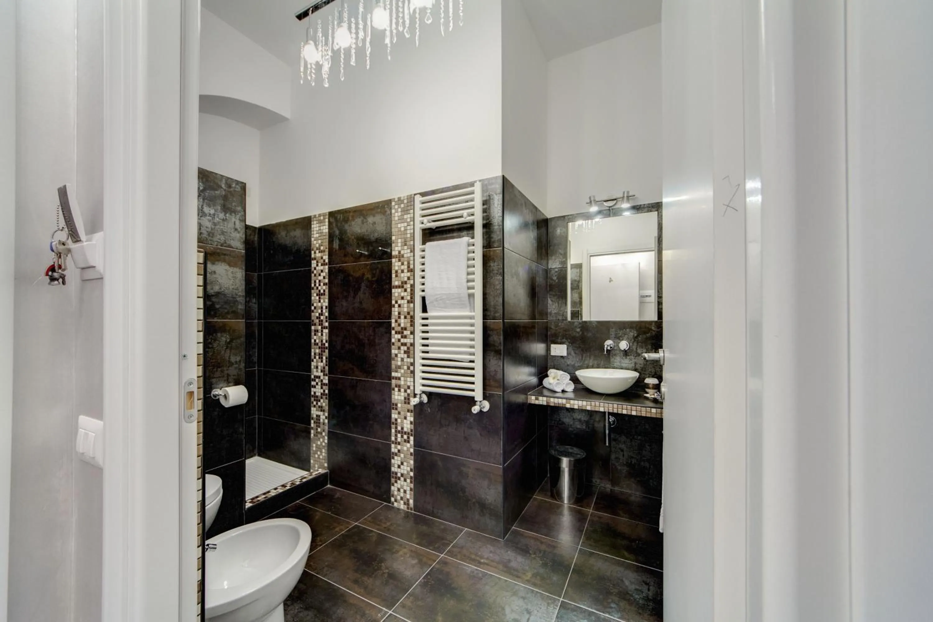 Bathroom in B&B Colosseo Panoramic Rooms