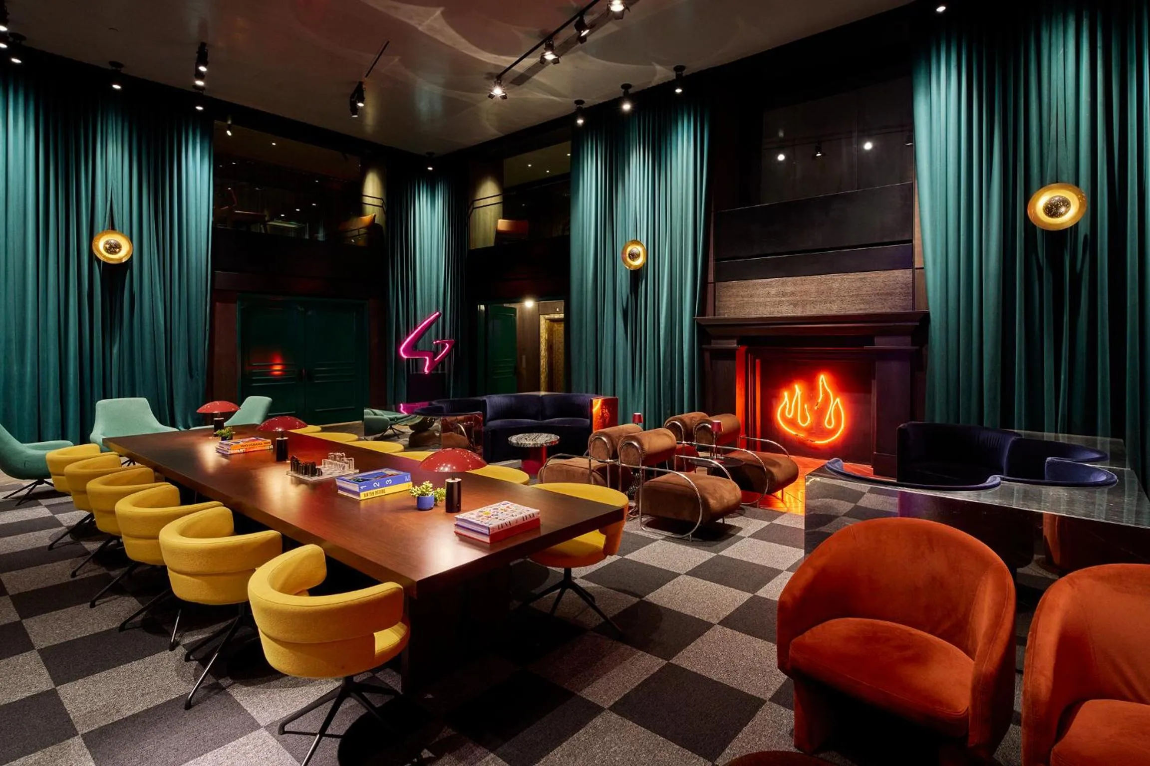 Lobby or reception in Paramount Times Square - A Generator Hotel