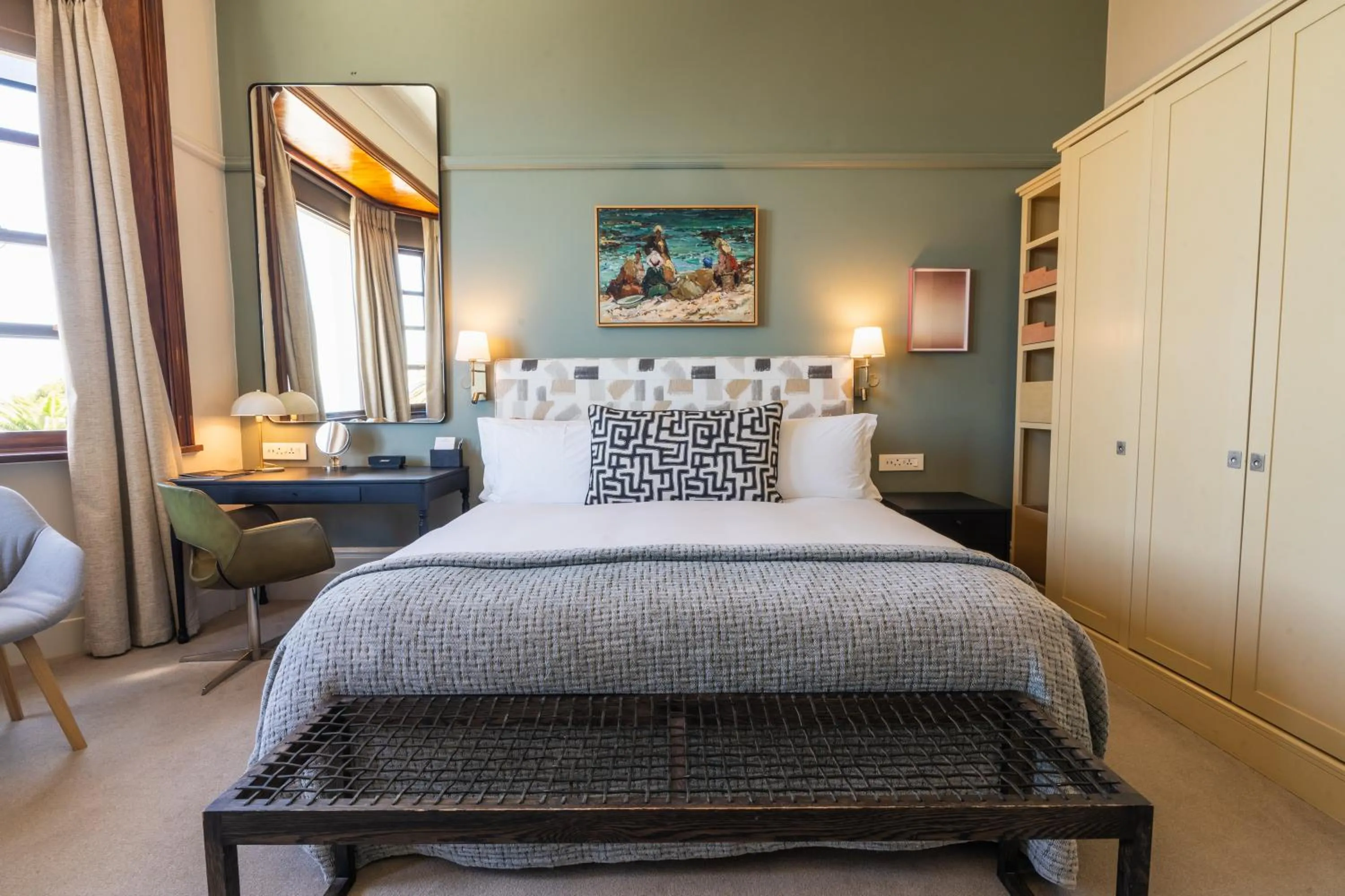 Bedroom, Bed in Ellerman House