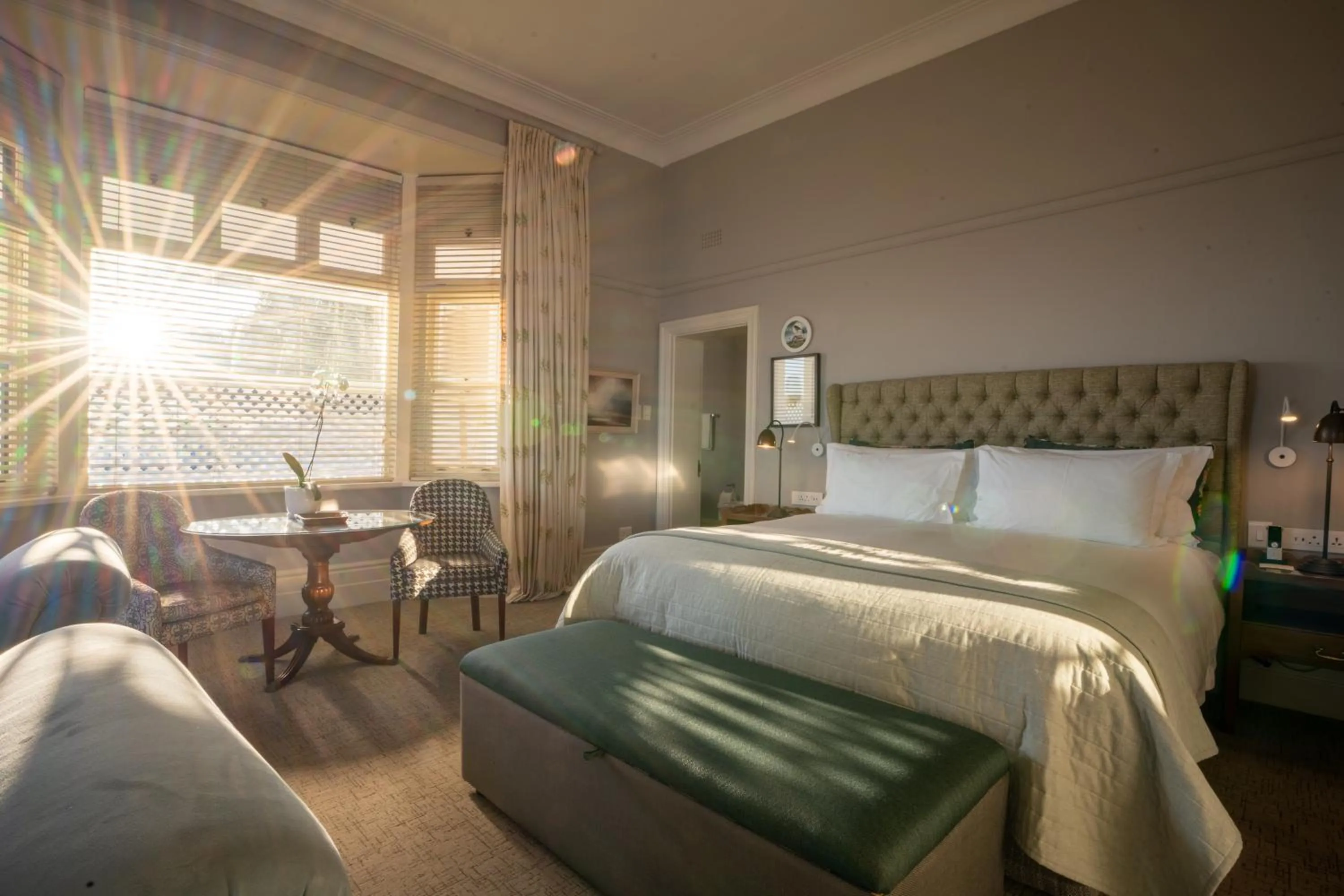 Bedroom, Bed in Ellerman House