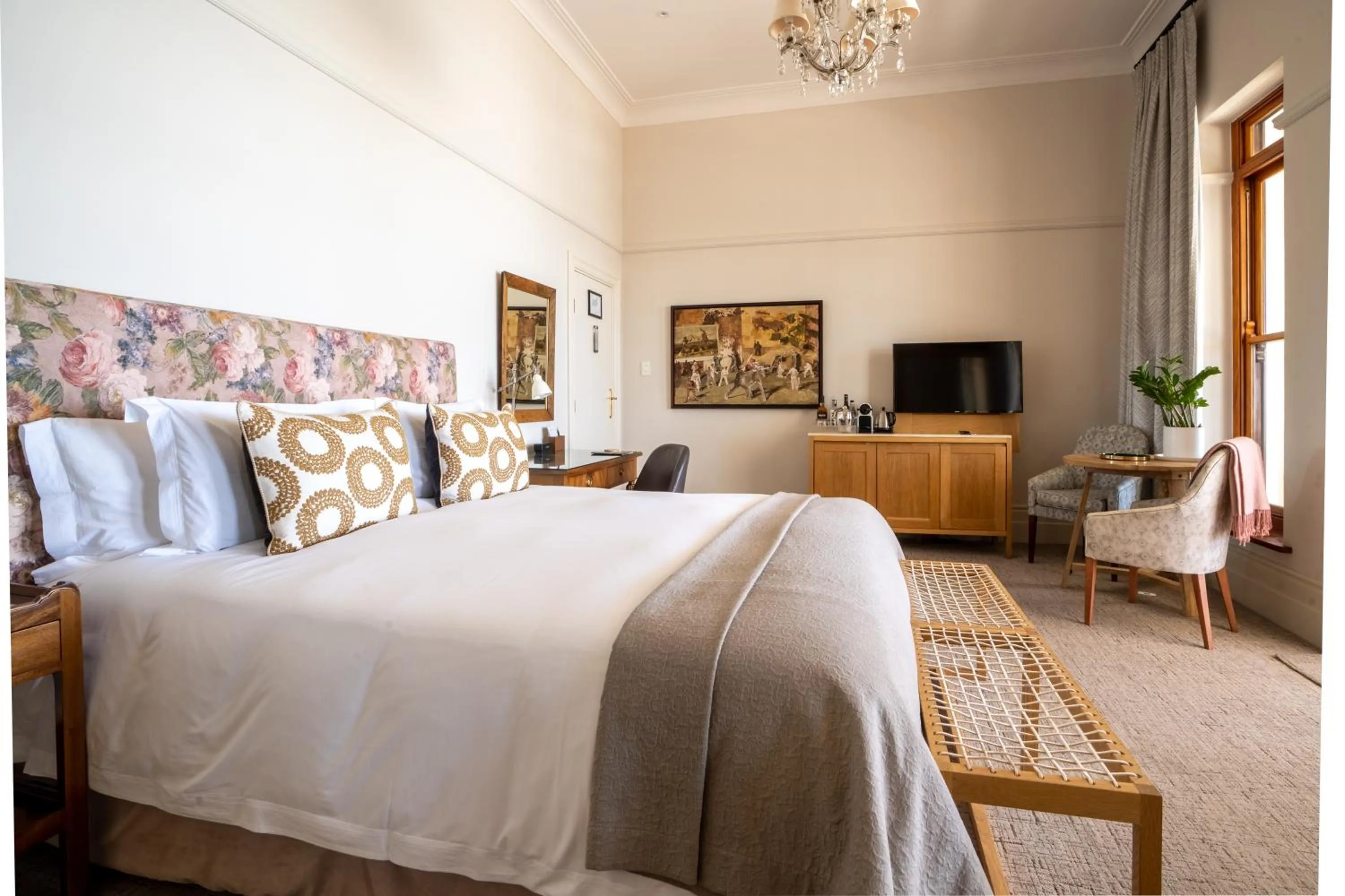 Bedroom, Bed in Ellerman House