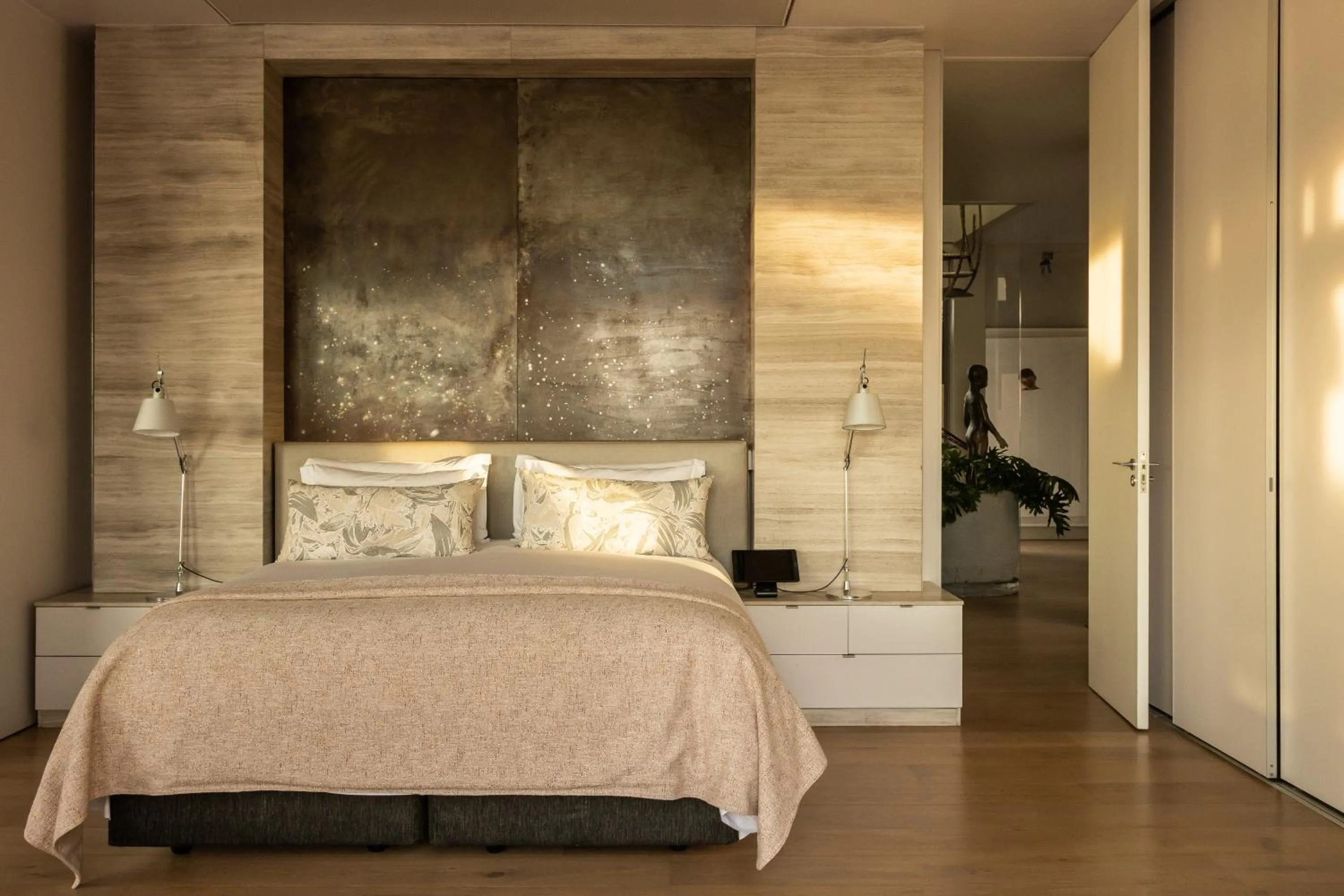 Bedroom, Bed in Ellerman House