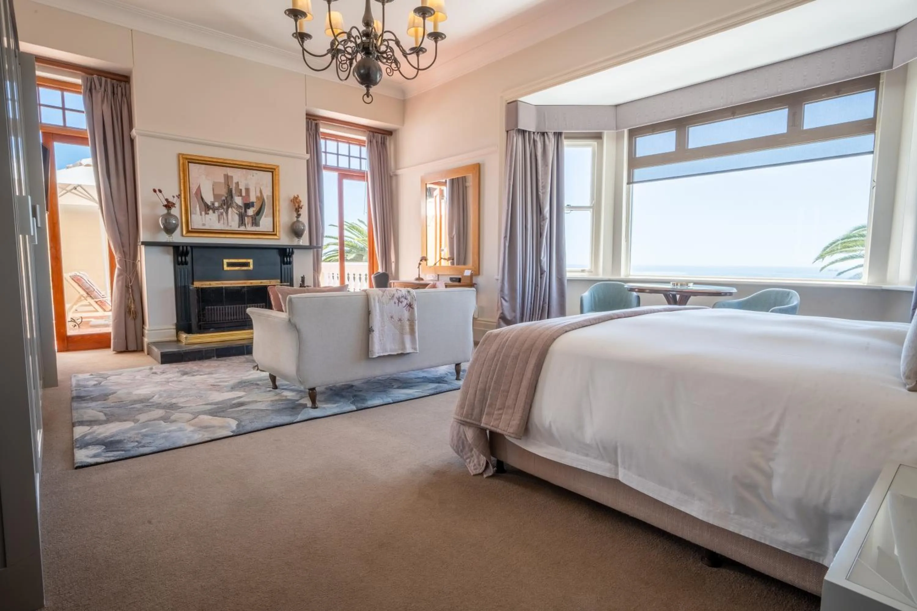 Bedroom, Bed in Ellerman House