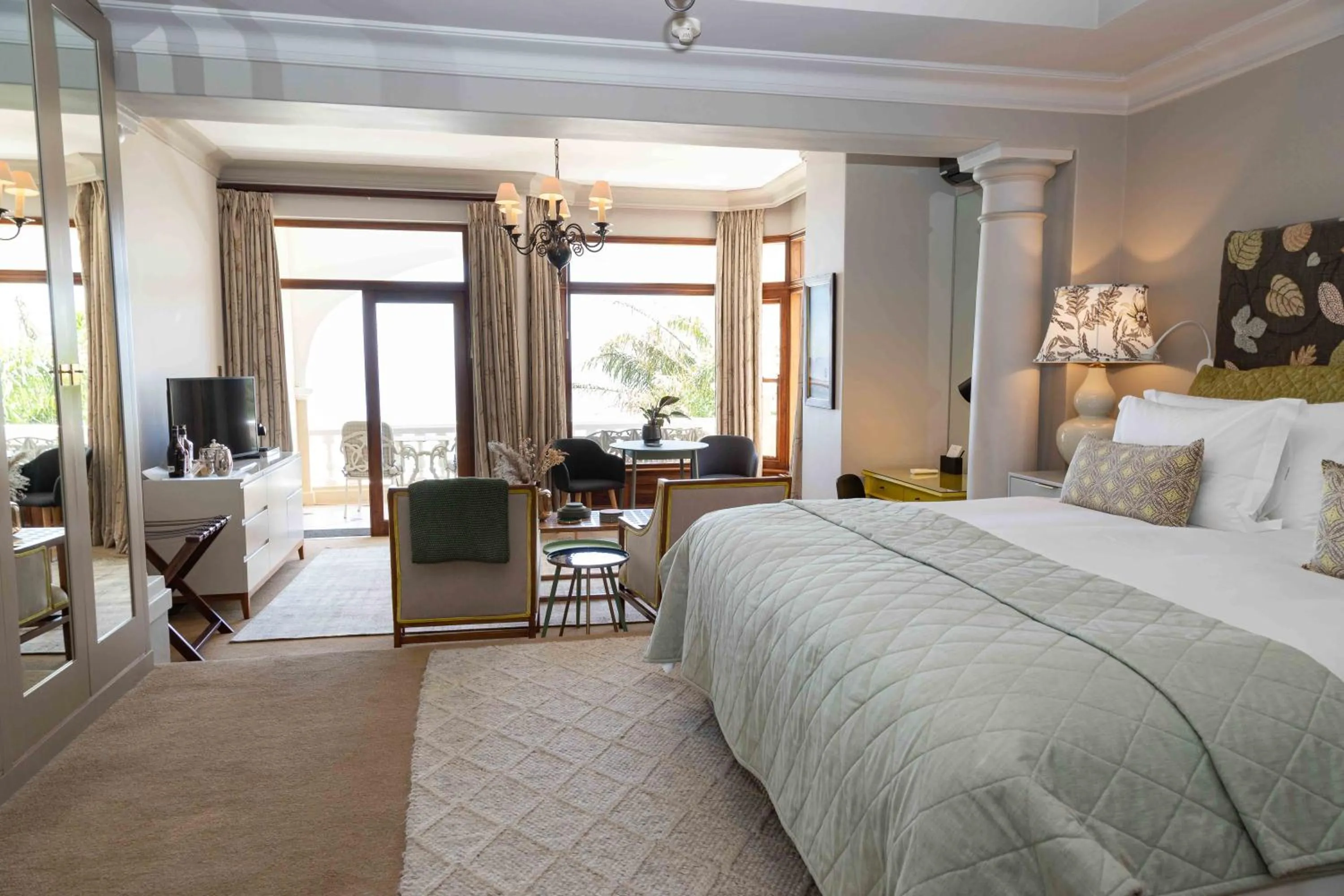 Bedroom, Bed in Ellerman House