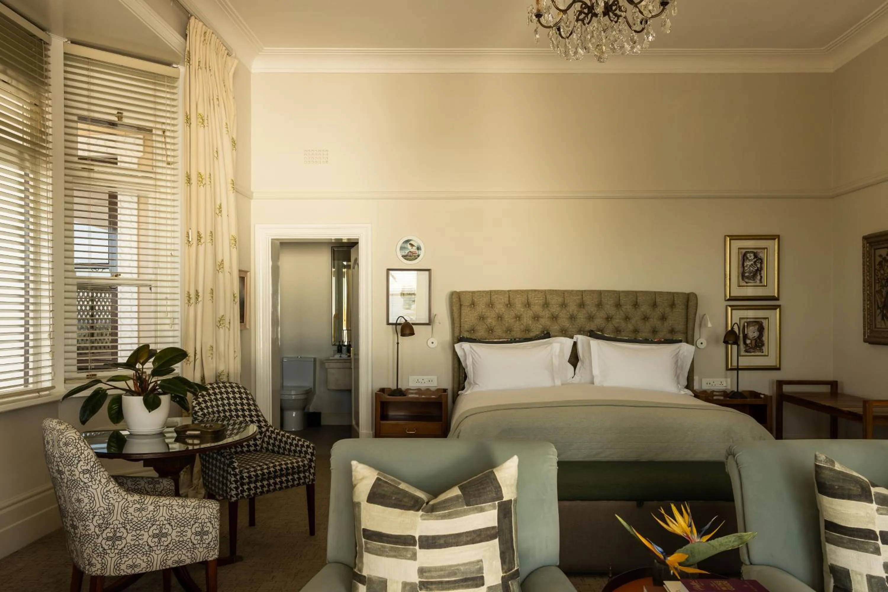 Bedroom, Bed in Ellerman House